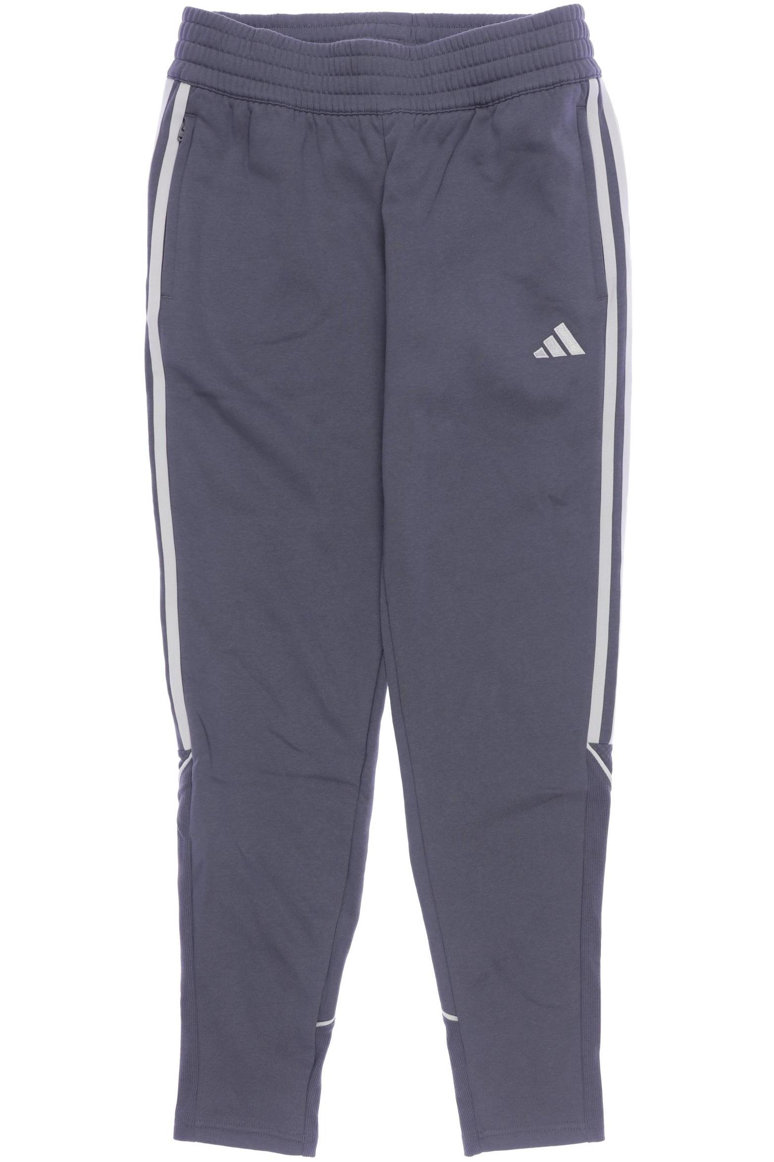 

adidas Damen Stoffhose, grau, Gr. 38