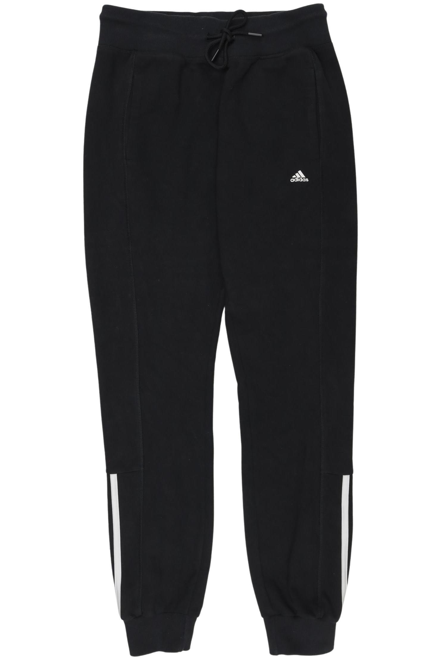 

adidas Damen Stoffhose, schwarz, Gr. 0