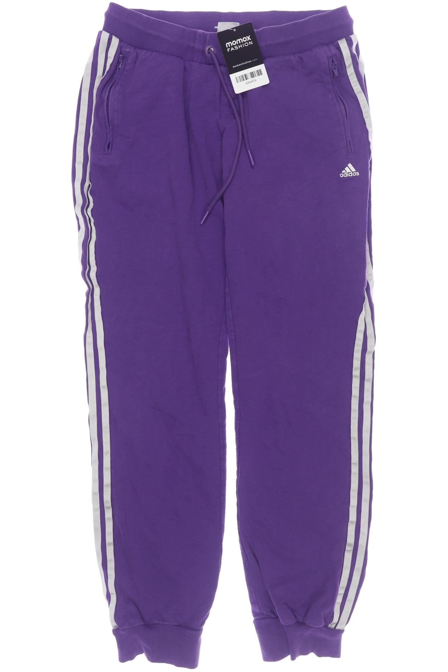 

adidas Damen Stoffhose, flieder, Gr. 0