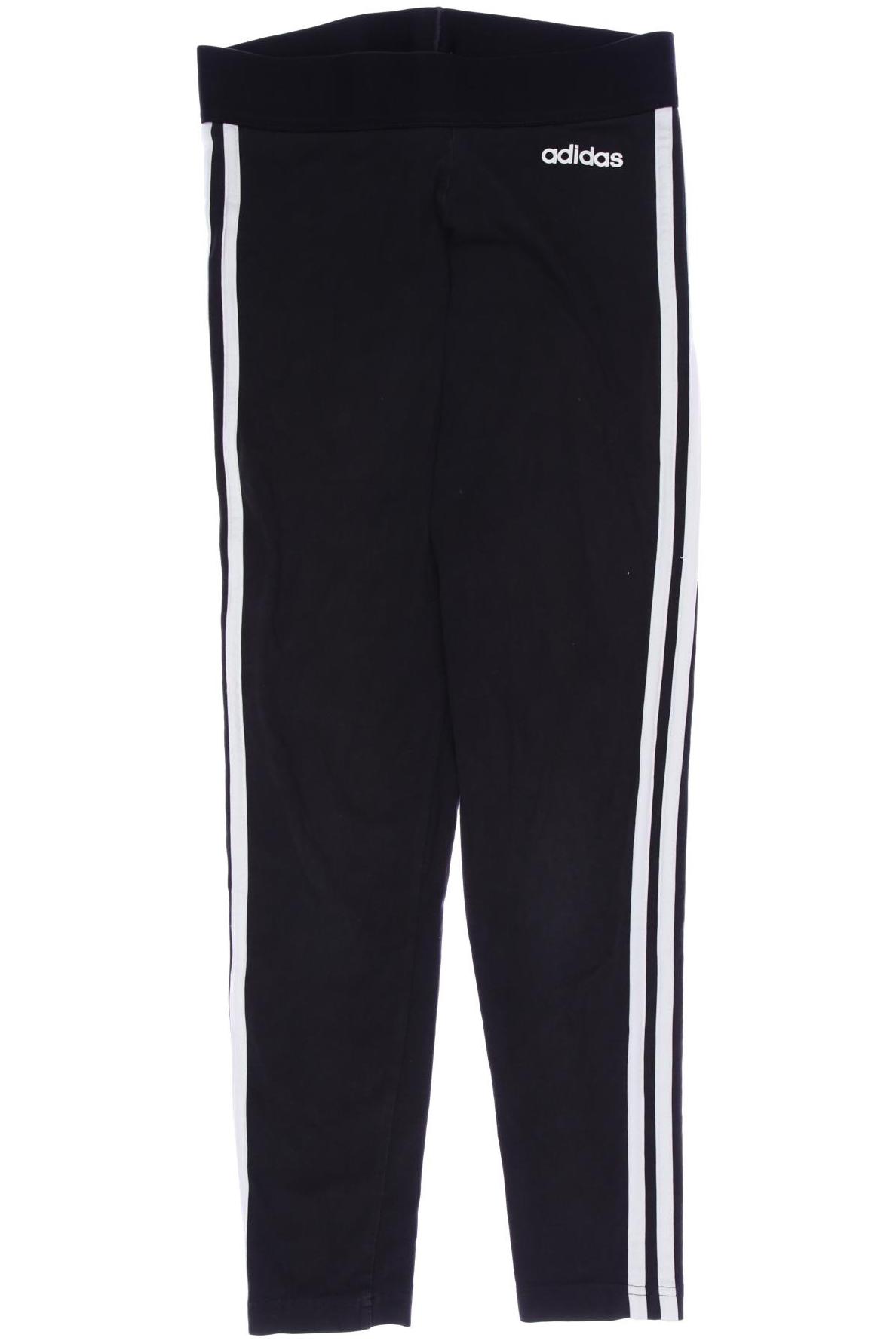 

adidas Damen Stoffhose, schwarz, Gr. 0