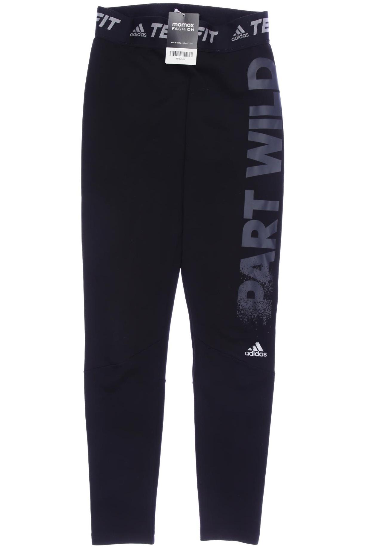 

adidas Damen Stoffhose, schwarz