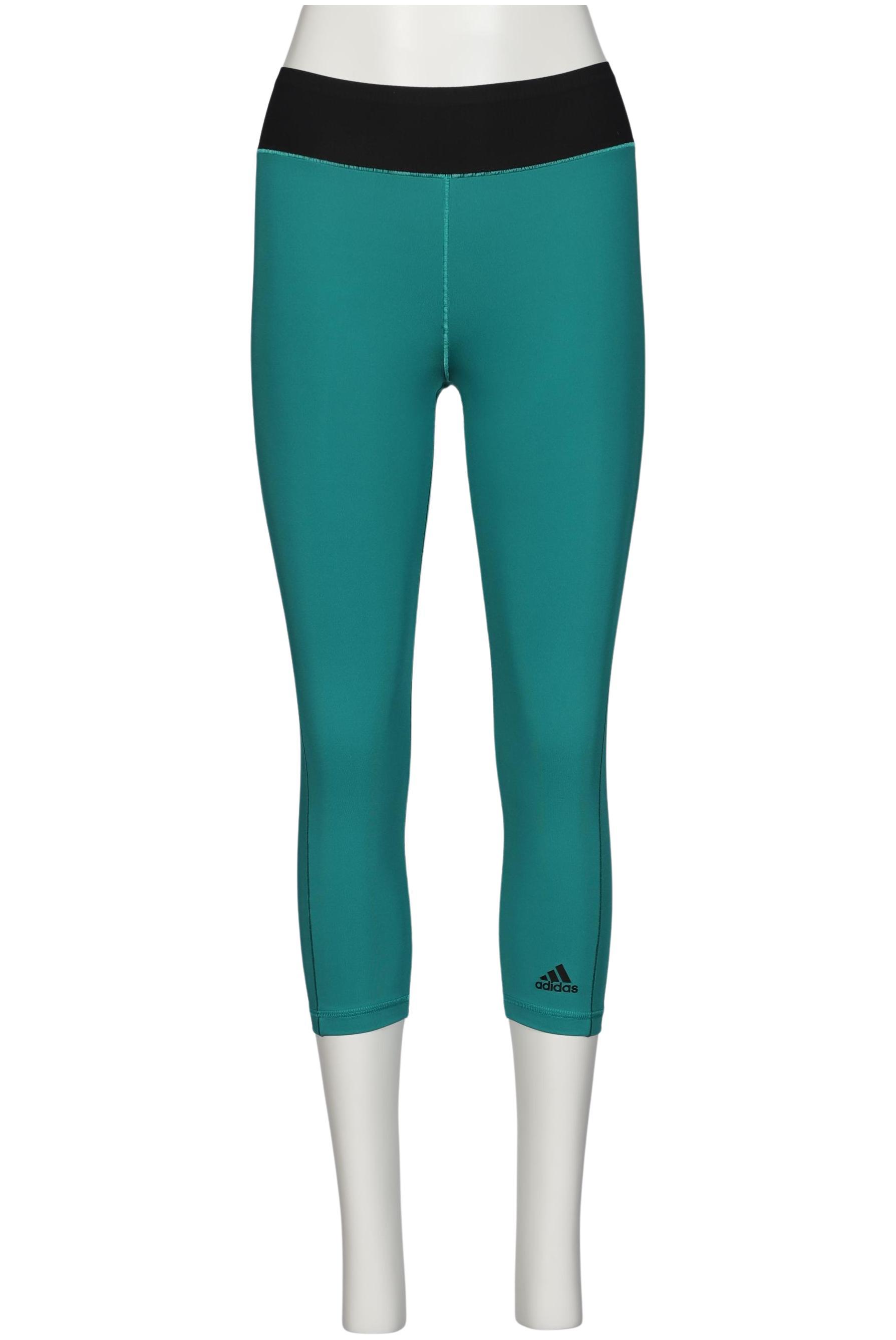 

adidas Damen Stoffhose, türkis, Gr. 0