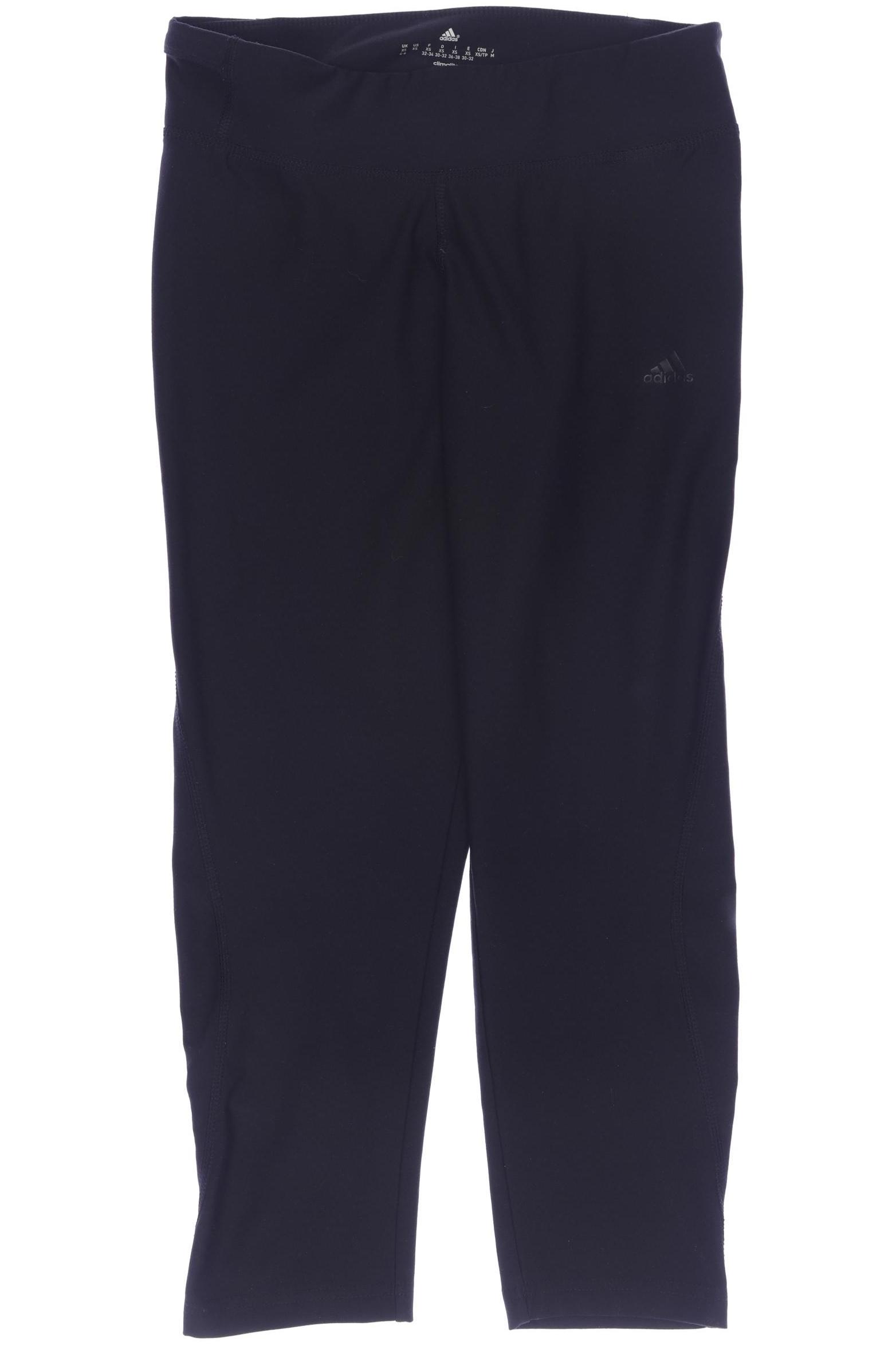 

adidas Damen Stoffhose, schwarz, Gr. 0