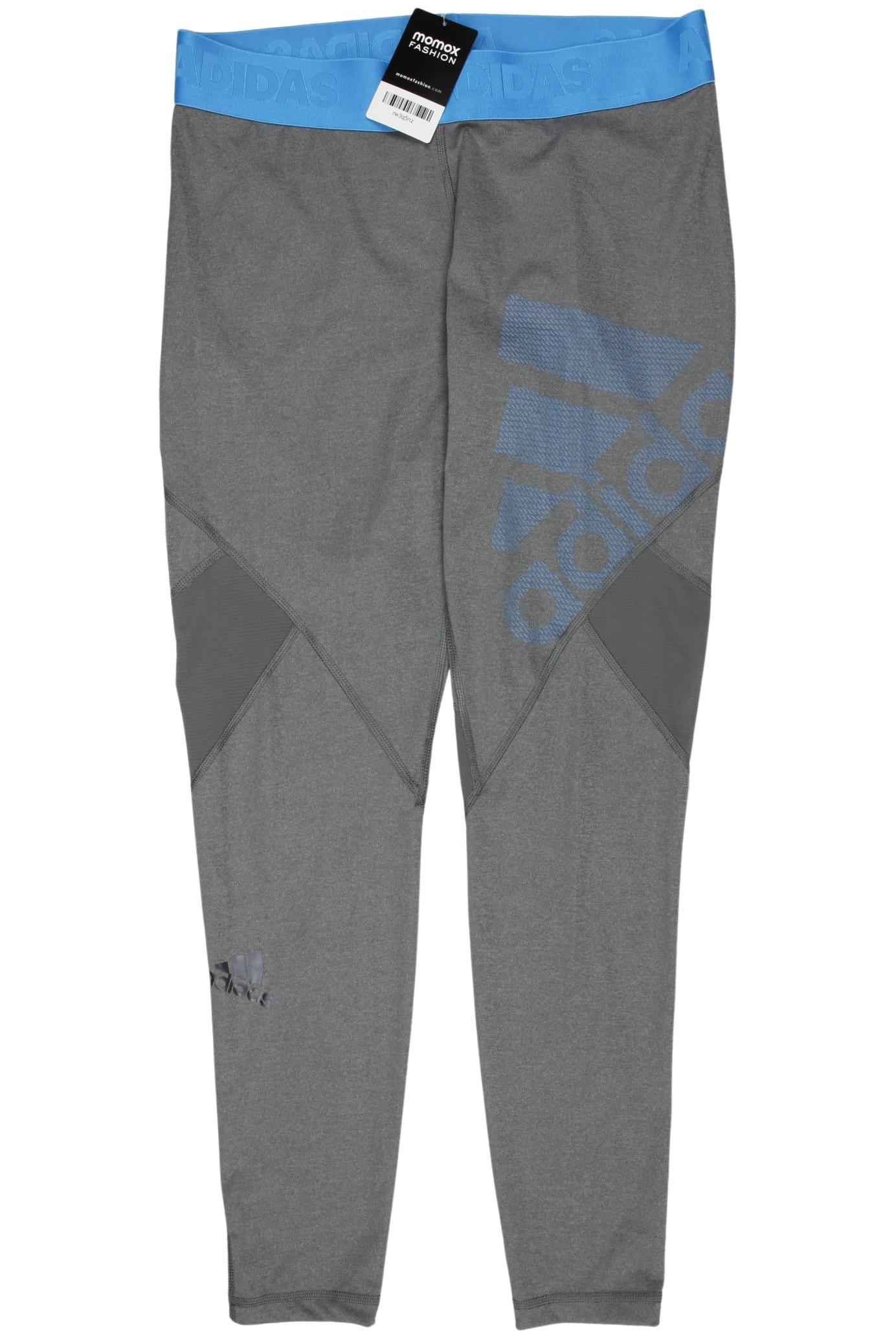 

adidas Damen Stoffhose, grau, Gr. 0