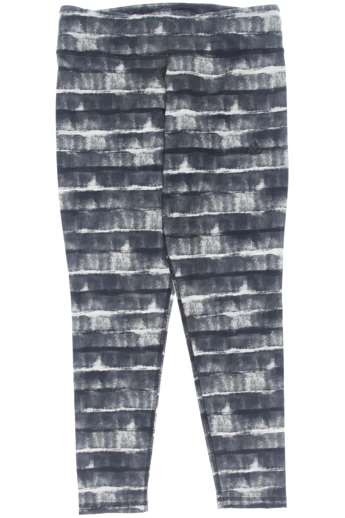 

adidas Damen Stoffhose, grau, Gr. 0
