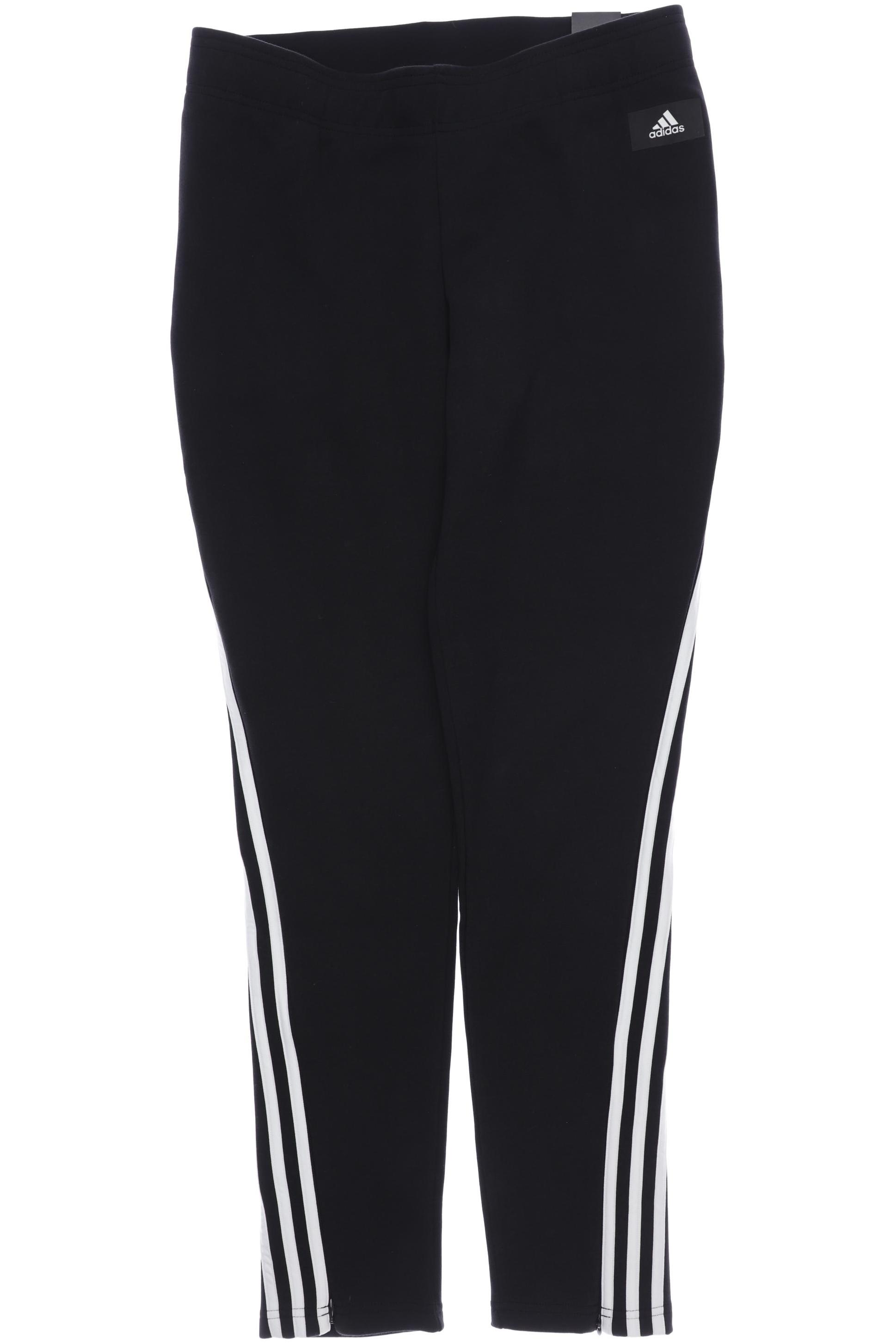 

adidas Damen Stoffhose, schwarz, Gr. 0