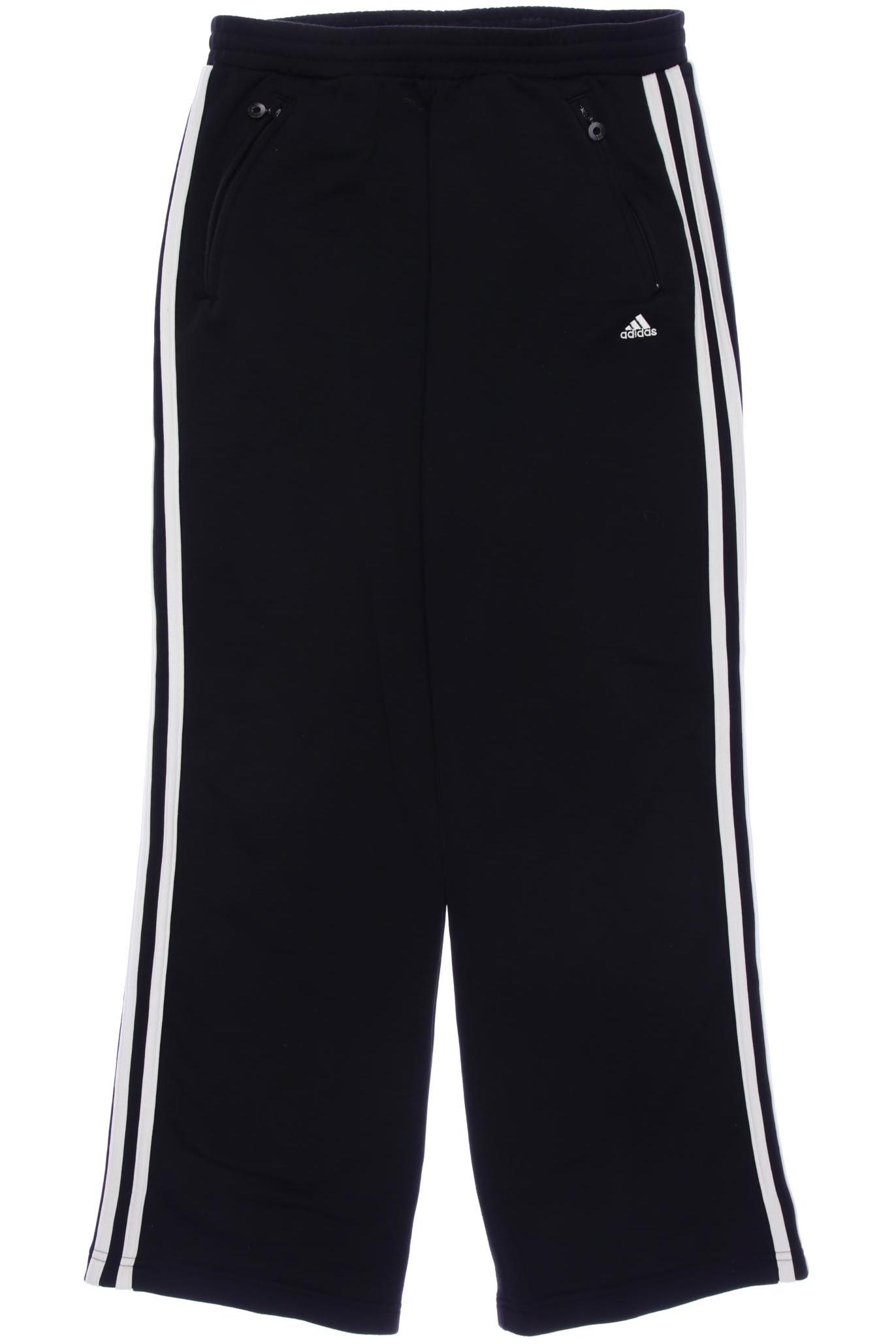 

adidas Damen Stoffhose, schwarz, Gr. 38