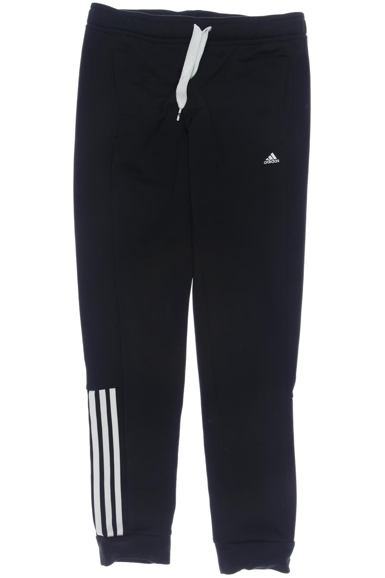 

adidas Damen Stoffhose, schwarz, Gr. 0