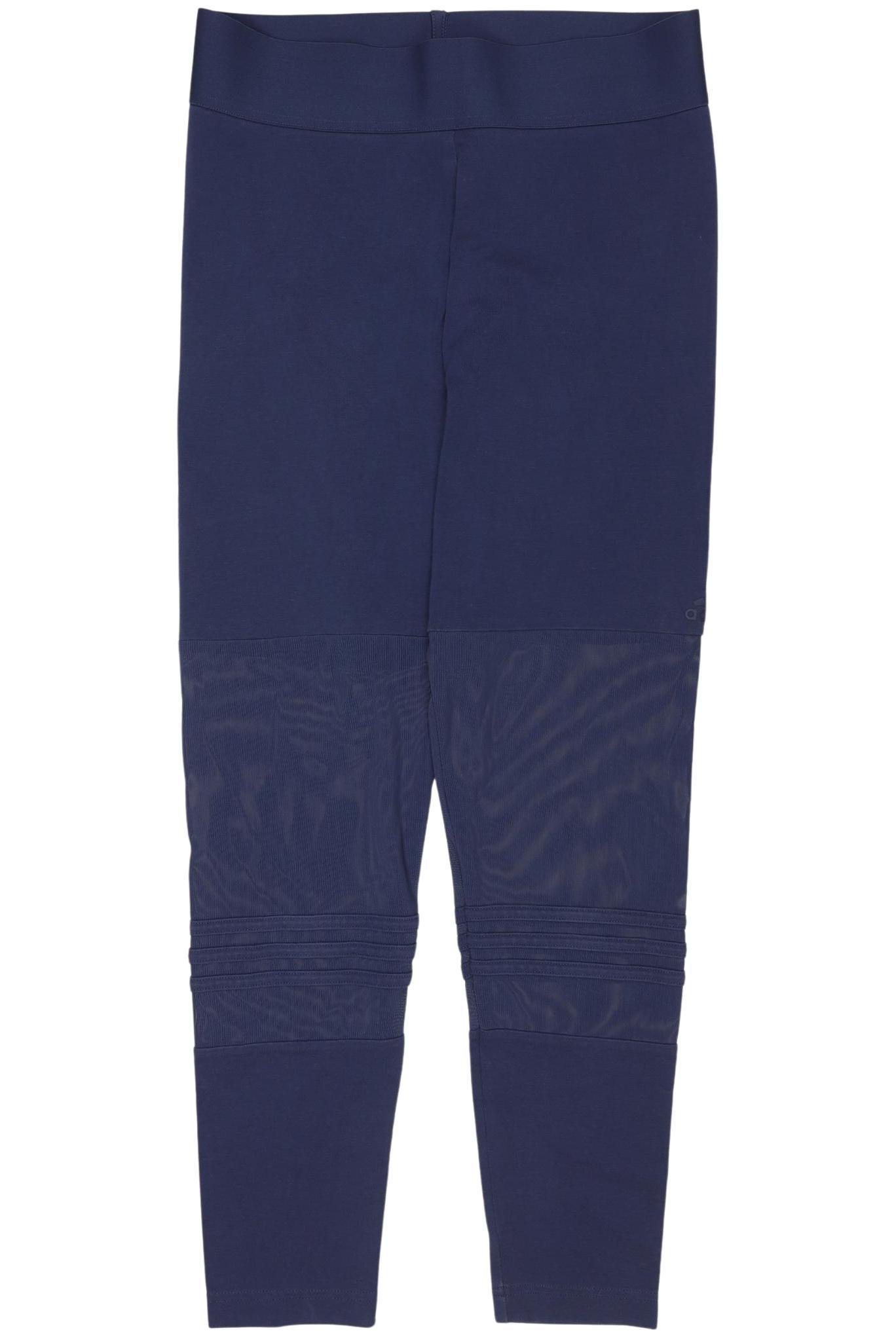 

adidas Damen Stoffhose, marineblau, Gr. 0