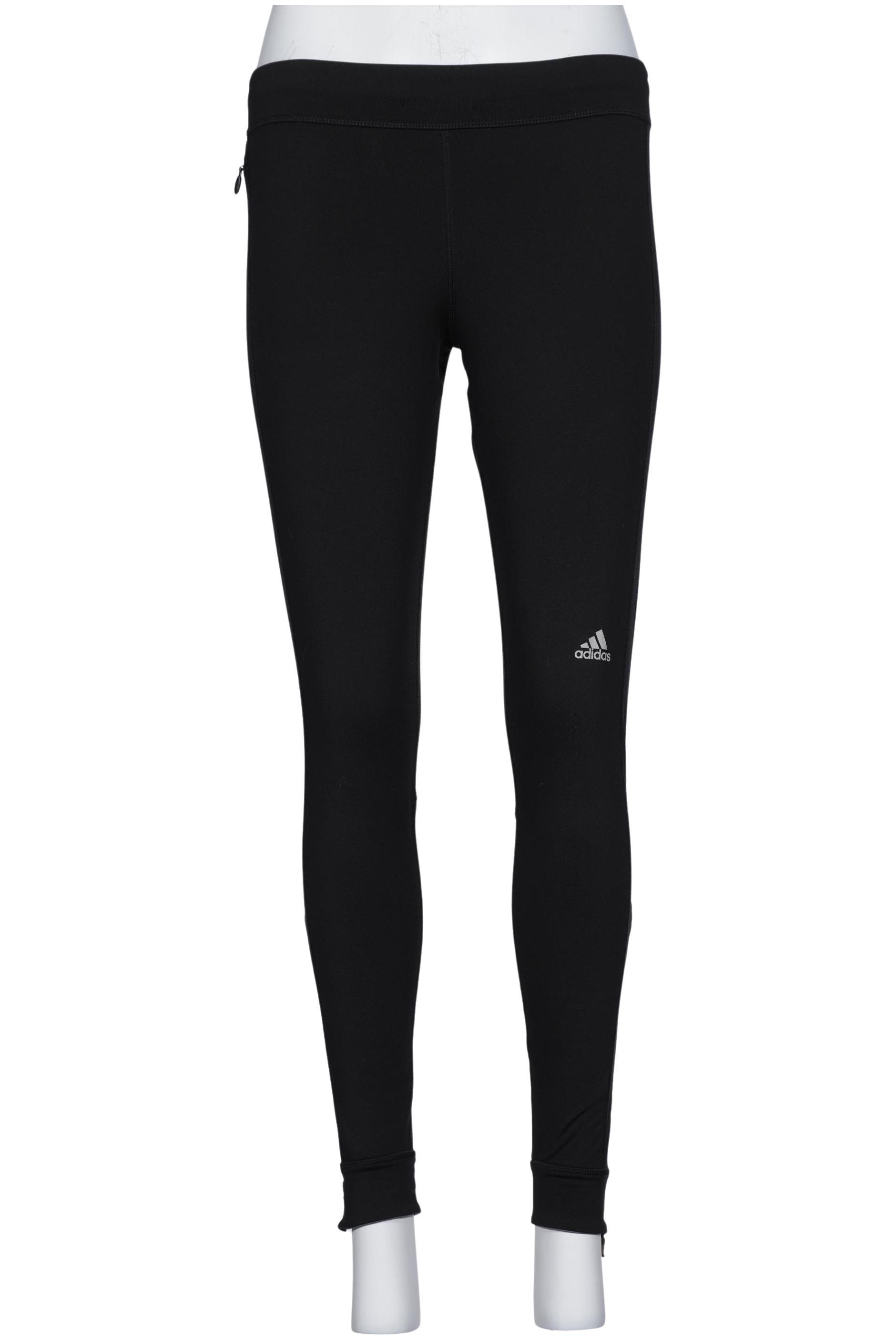

adidas Damen Stoffhose, schwarz, Gr. 38