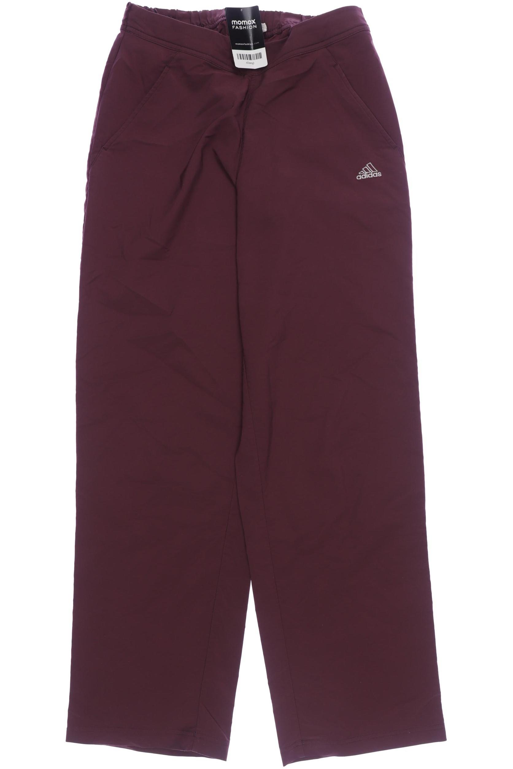 

adidas Damen Stoffhose, bordeaux, Gr. 40