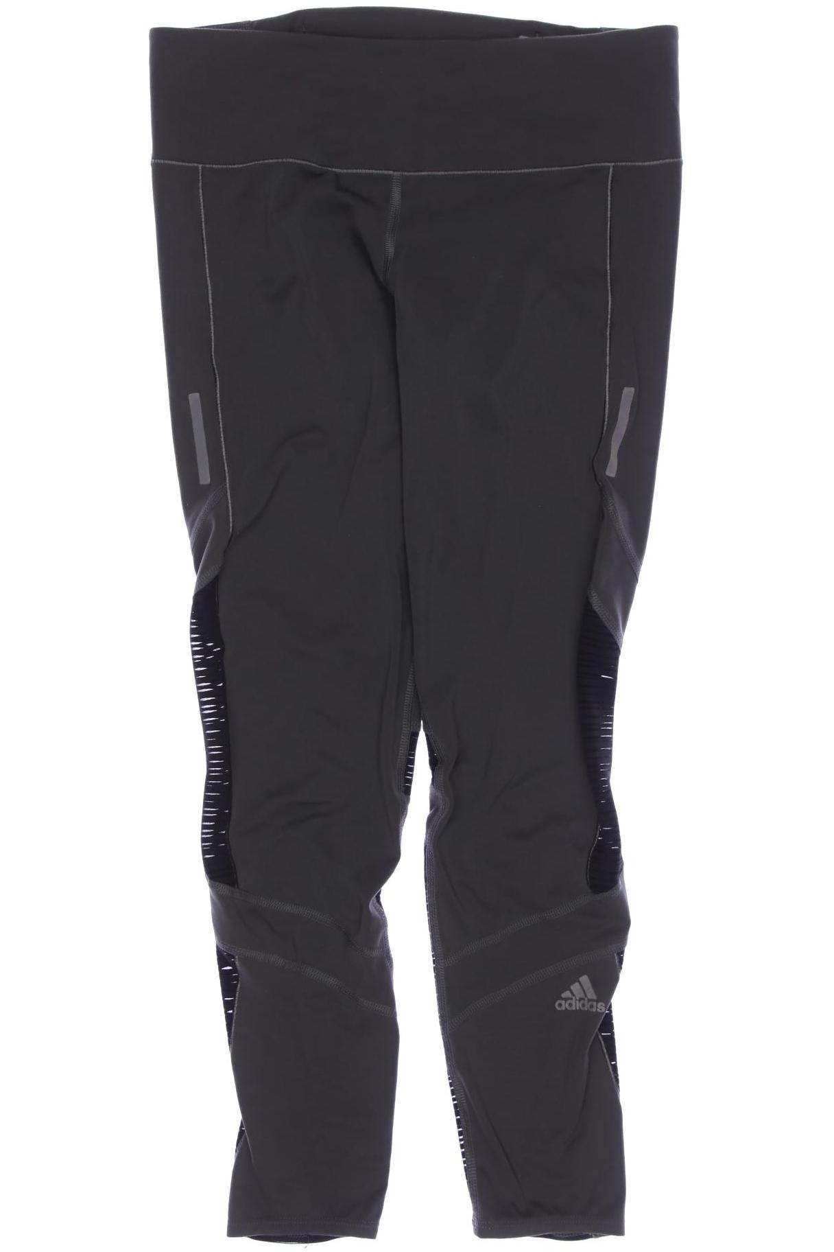 

adidas Damen Stoffhose, grau, Gr. 0