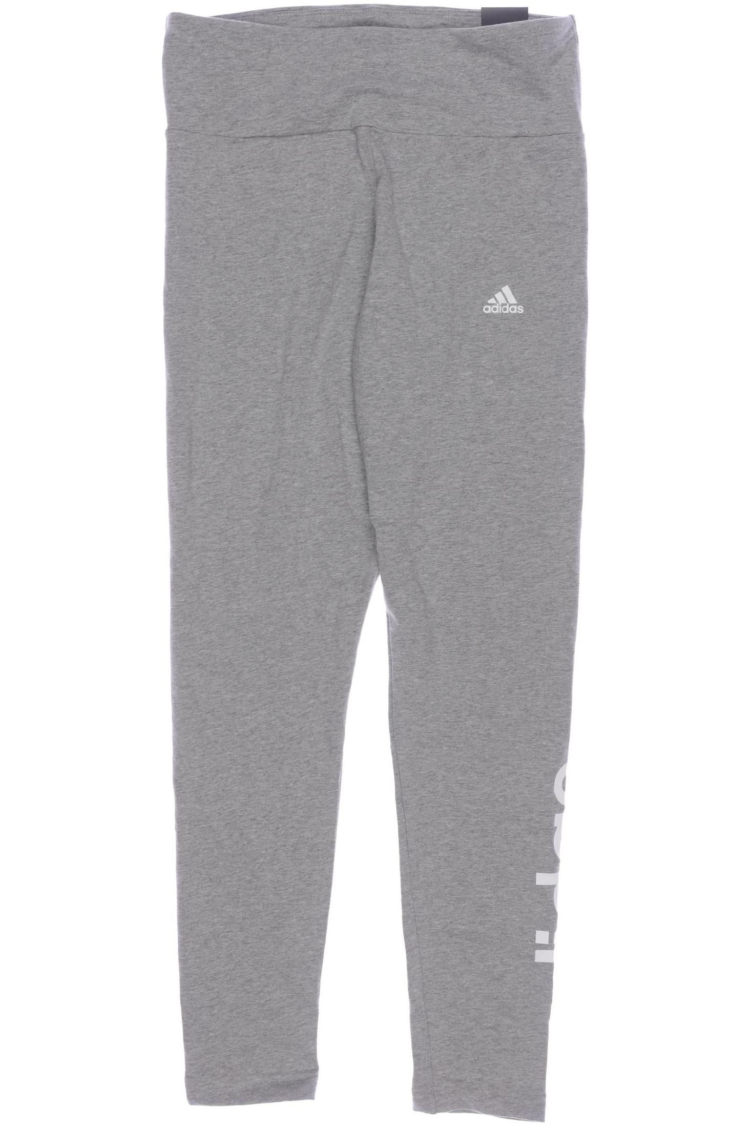 

adidas Damen Stoffhose, grau, Gr. 0