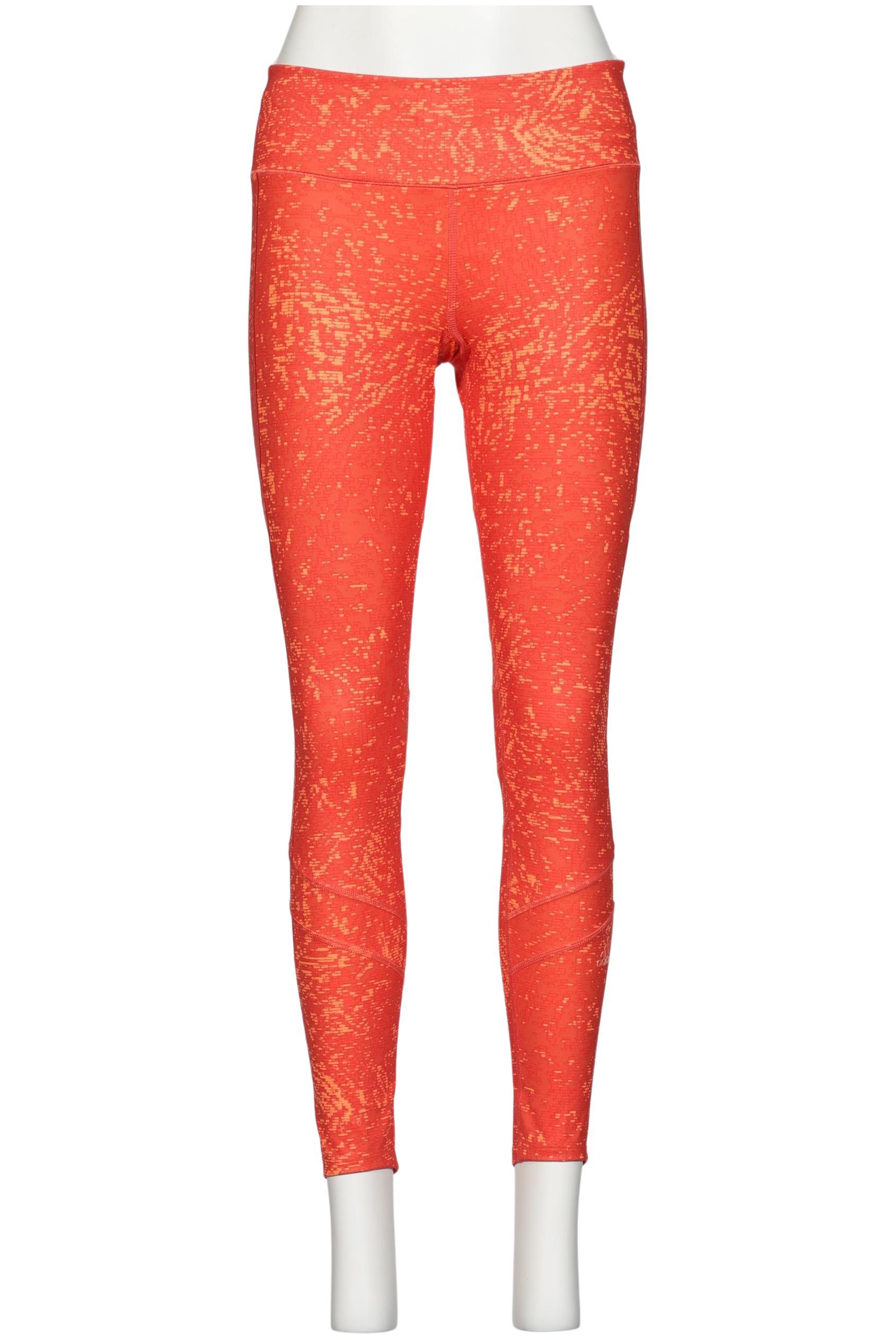 

adidas Damen Stoffhose, orange, Gr. 0