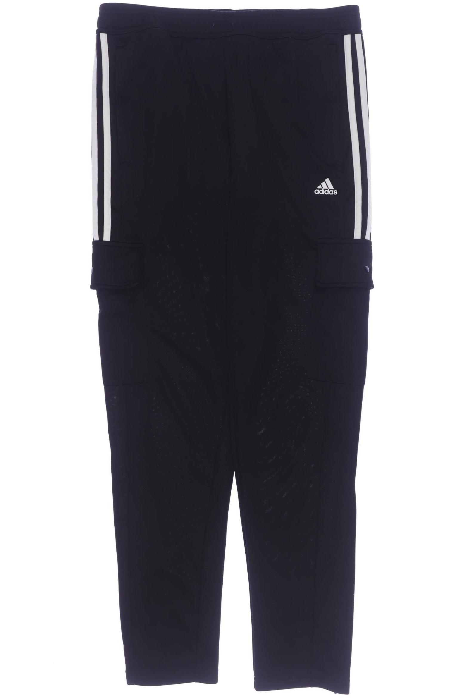 

adidas Damen Stoffhose, schwarz, Gr. 0