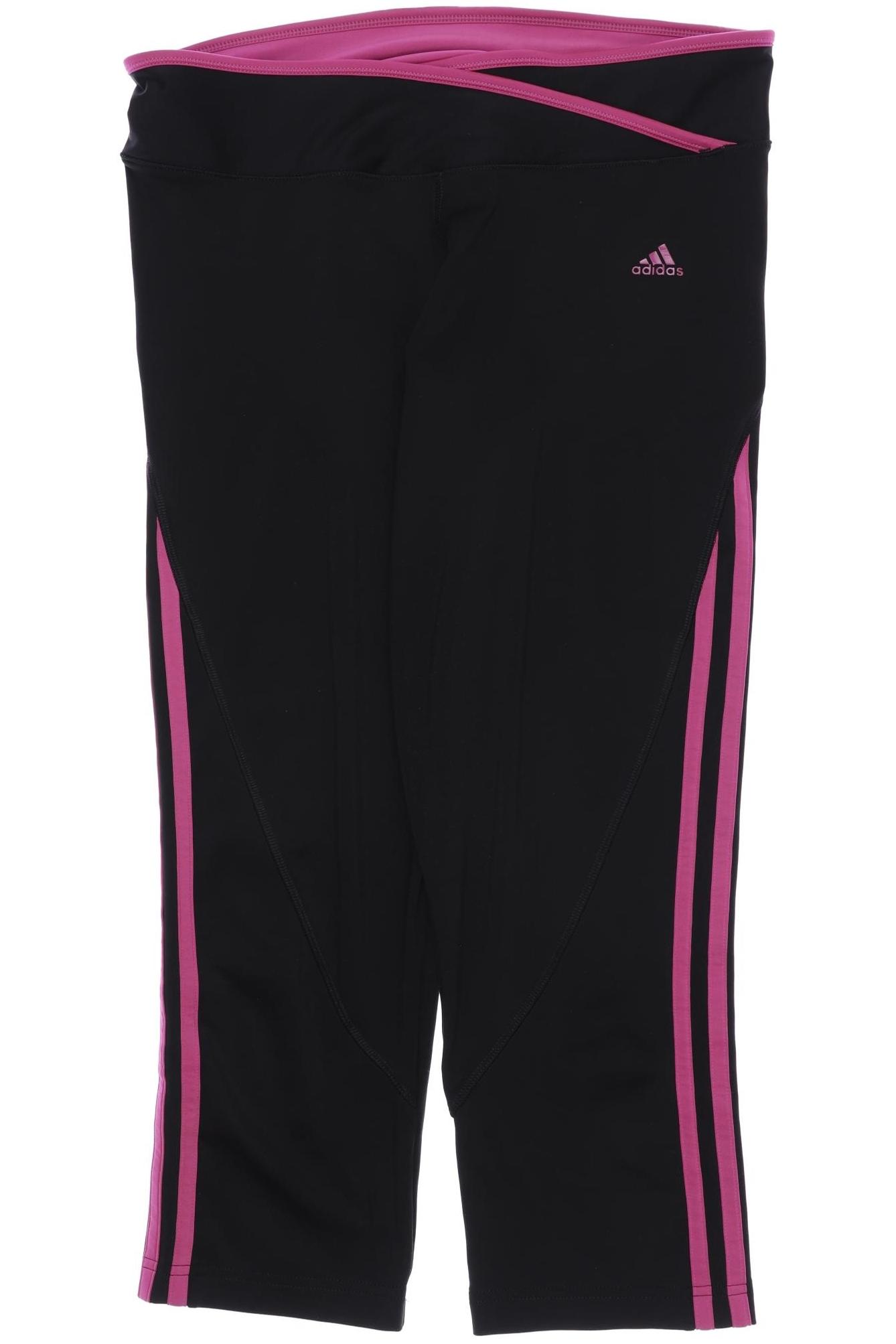 

adidas Damen Stoffhose, schwarz, Gr. 38