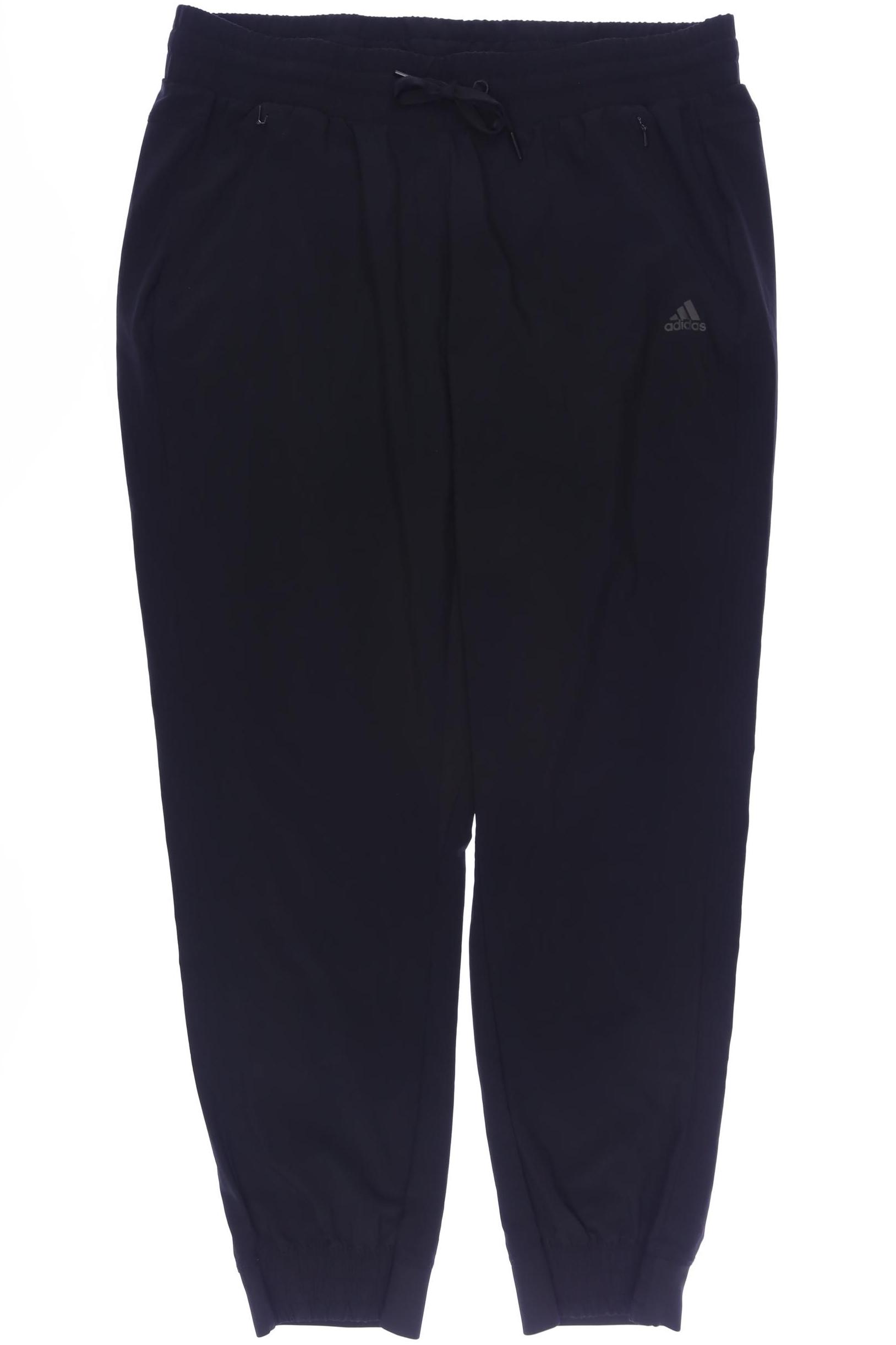 

adidas Damen Stoffhose, schwarz, Gr. 0