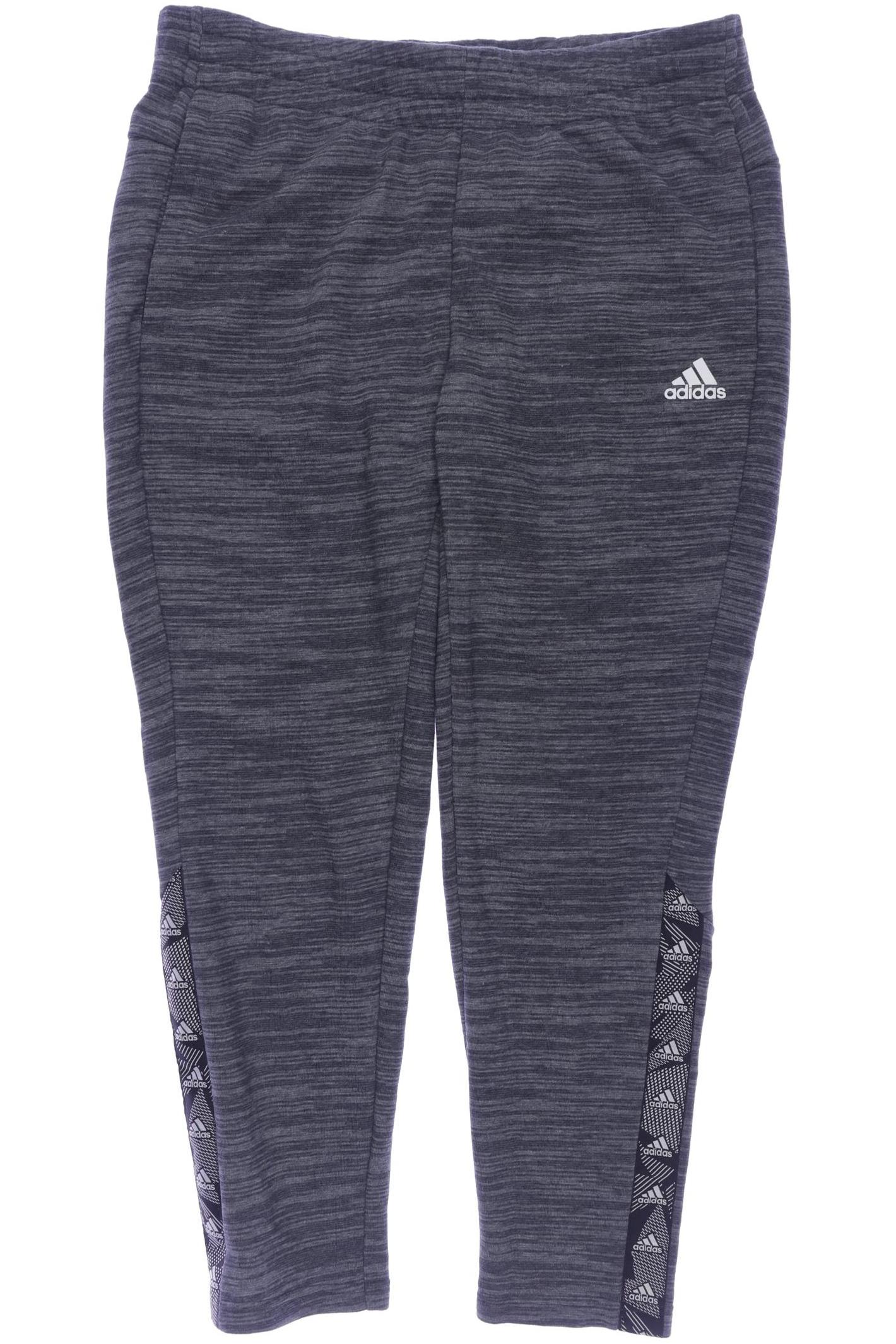 

adidas Damen Stoffhose, grau, Gr. 0