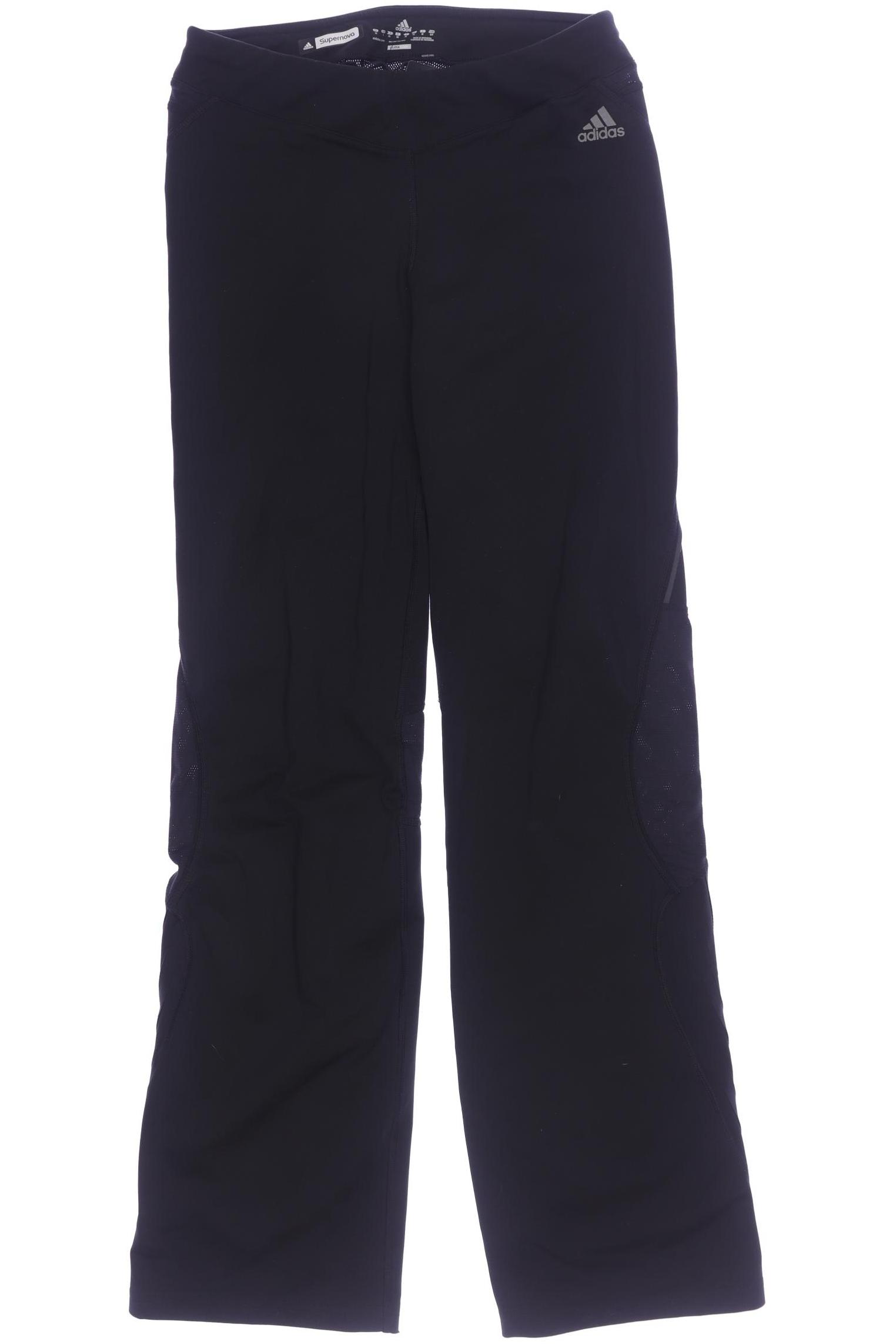 

adidas Damen Stoffhose, schwarz, Gr. 36
