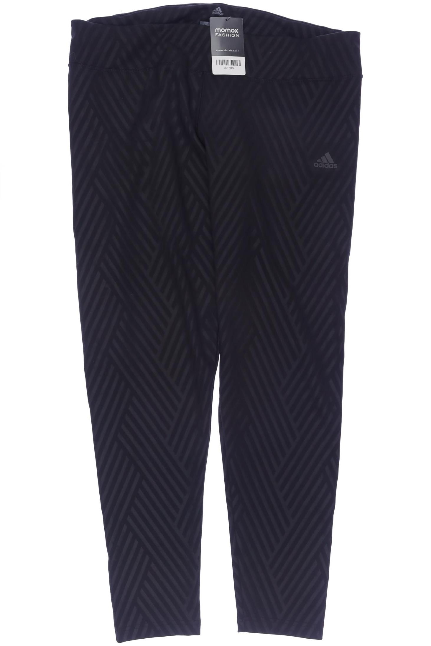 

adidas Damen Stoffhose, schwarz, Gr. 0