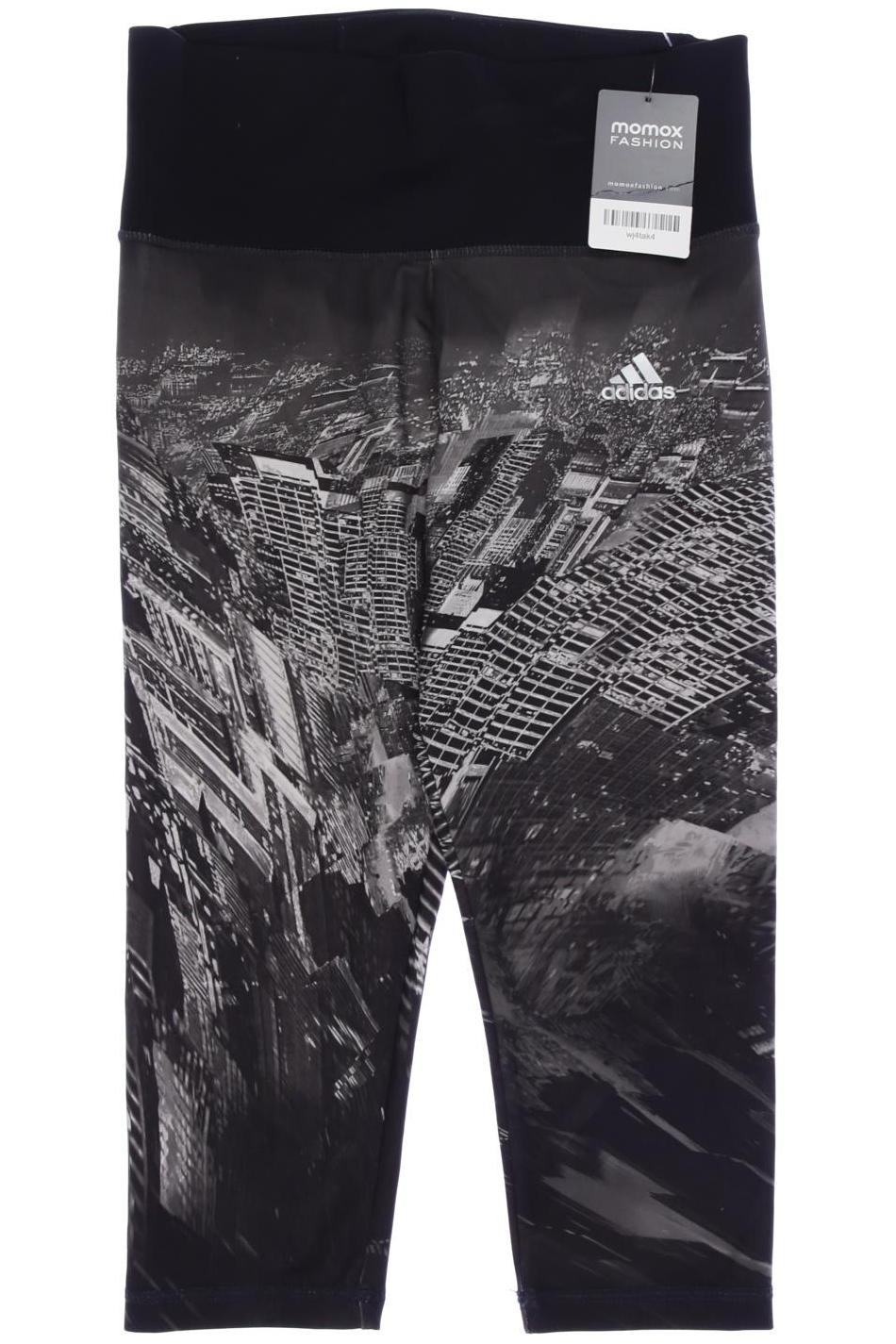 

adidas Damen Stoffhose, grau, Gr. 0