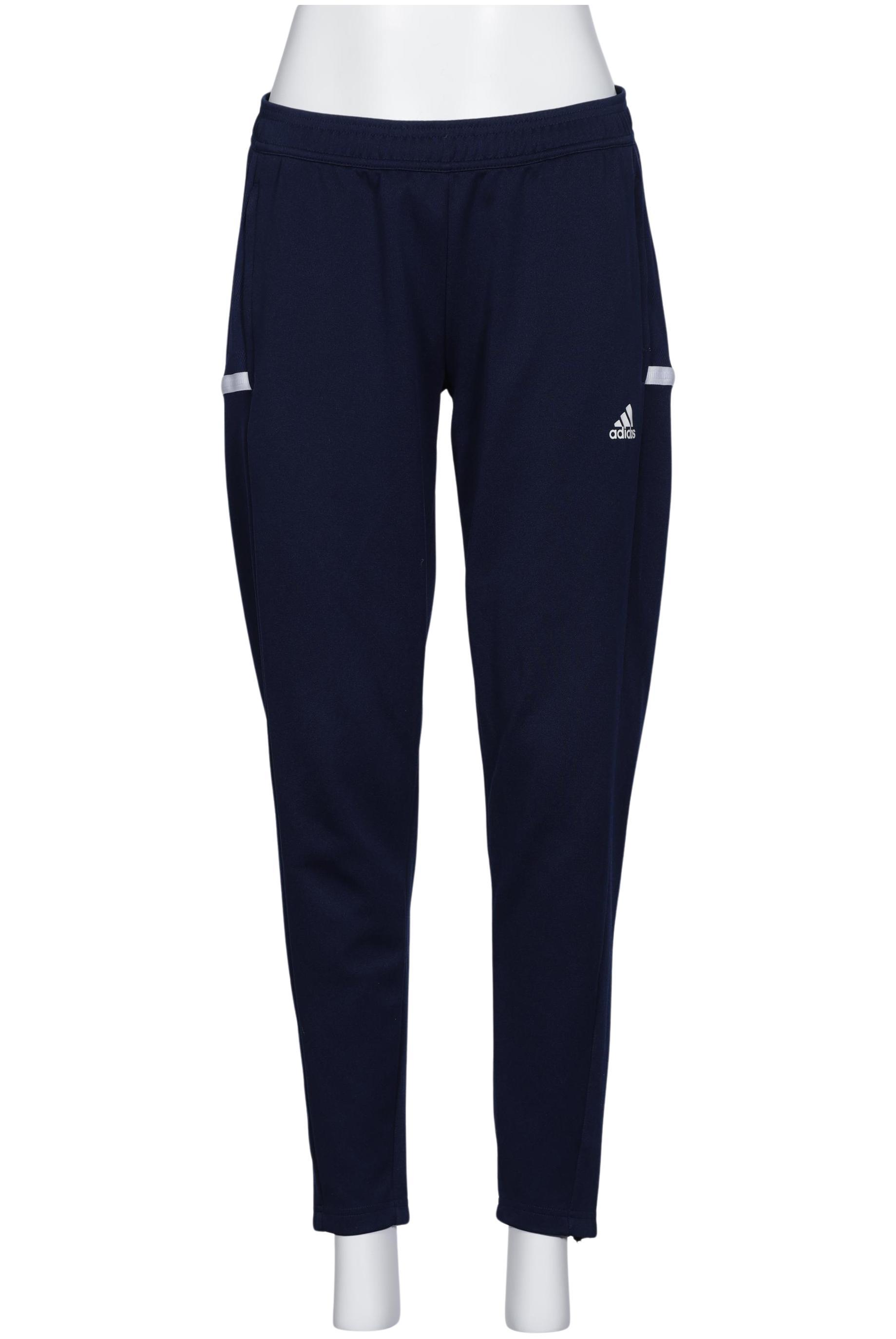 

adidas Damen Stoffhose, marineblau, Gr. 0