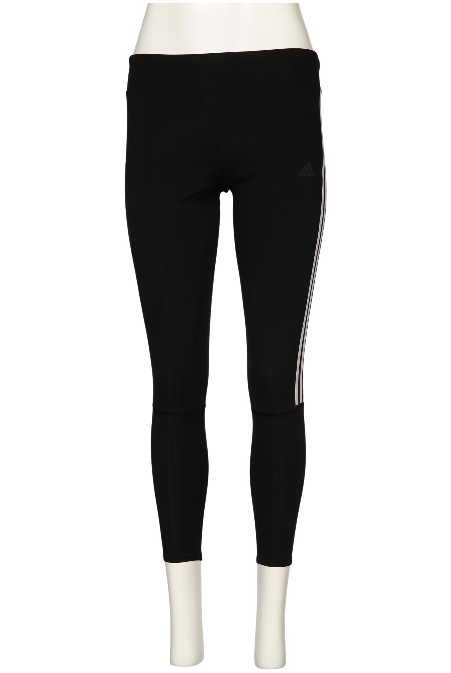 

adidas Damen Stoffhose, schwarz, Gr. 0