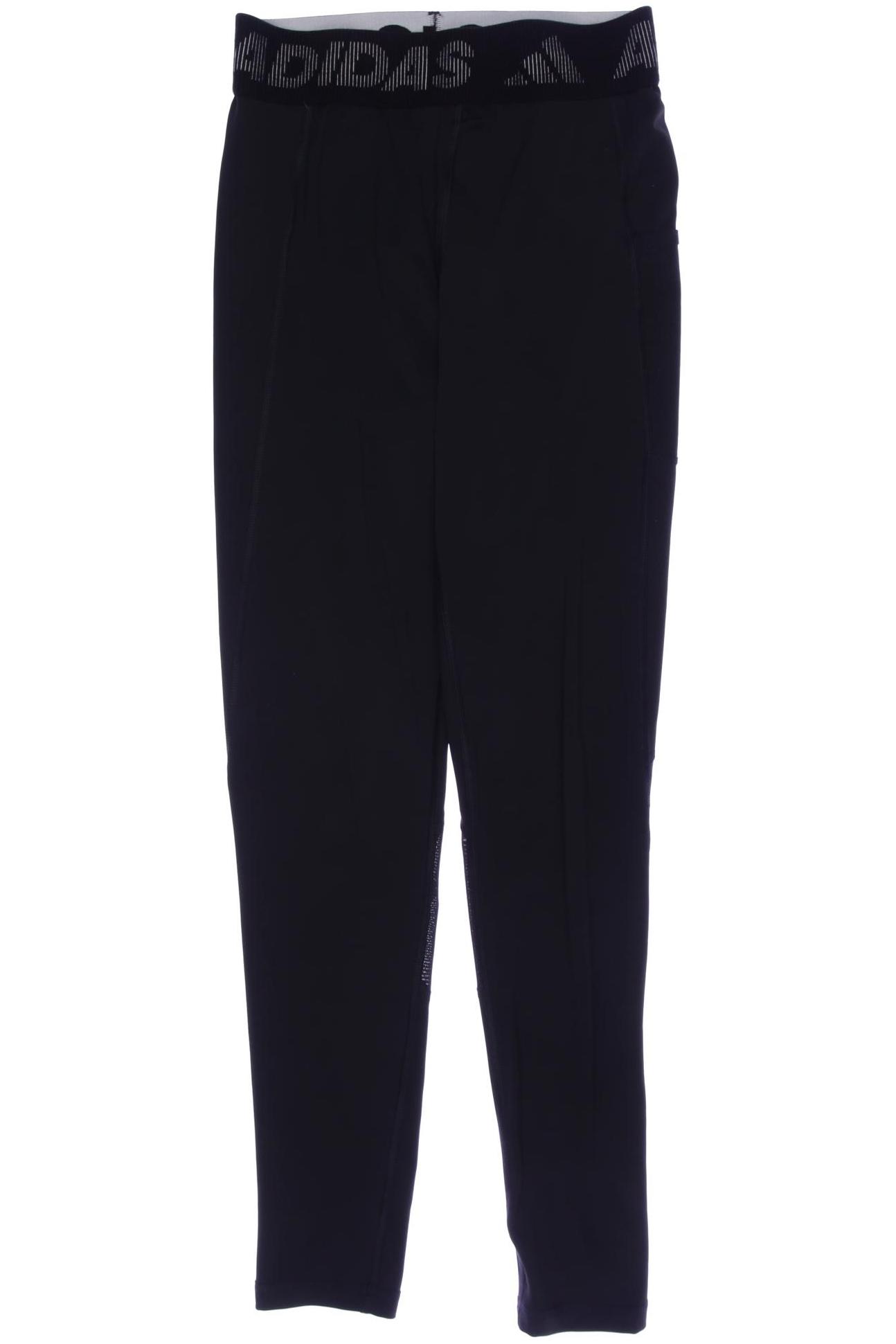

adidas Damen Stoffhose, schwarz, Gr. 0