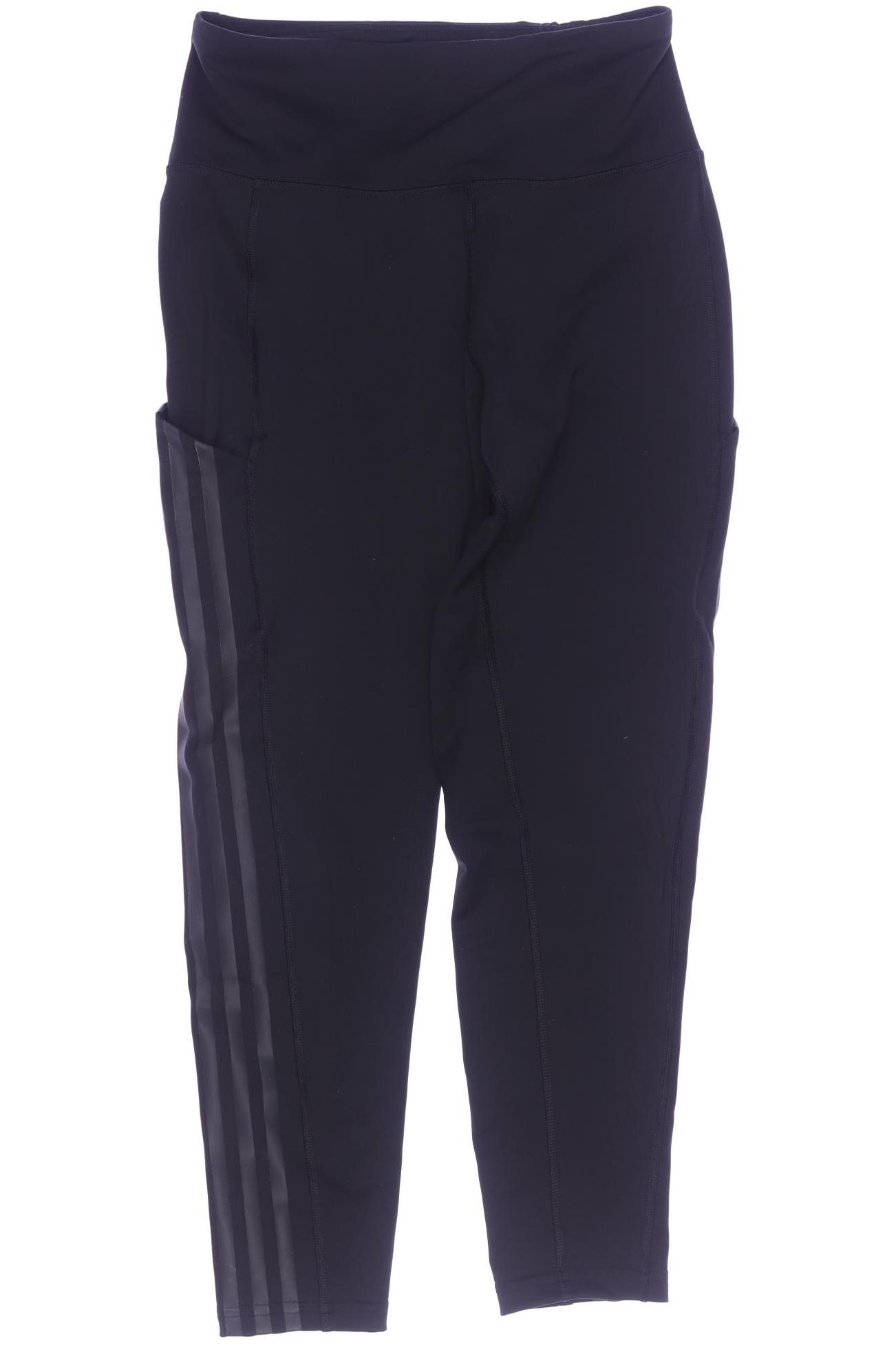 

adidas Damen Stoffhose, schwarz, Gr. 0
