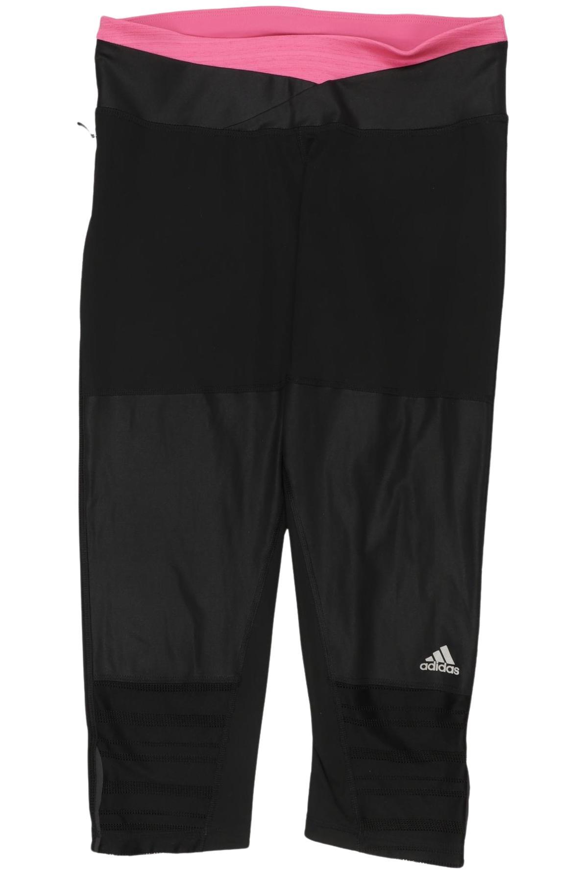 

adidas Damen Stoffhose, schwarz, Gr. 0