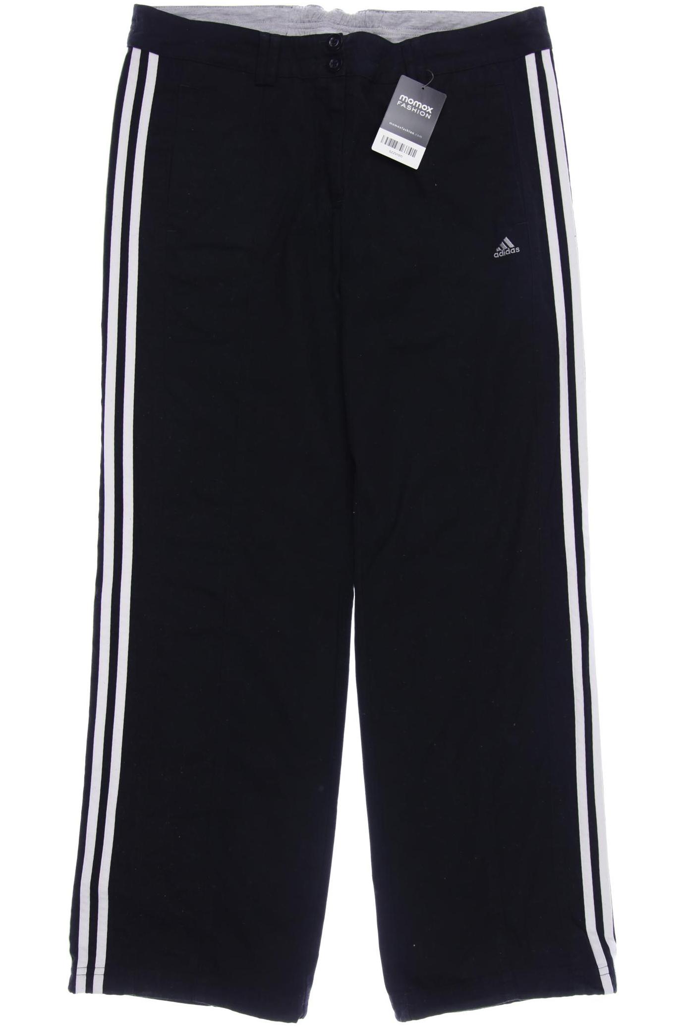 

adidas Damen Stoffhose, schwarz, Gr. 40