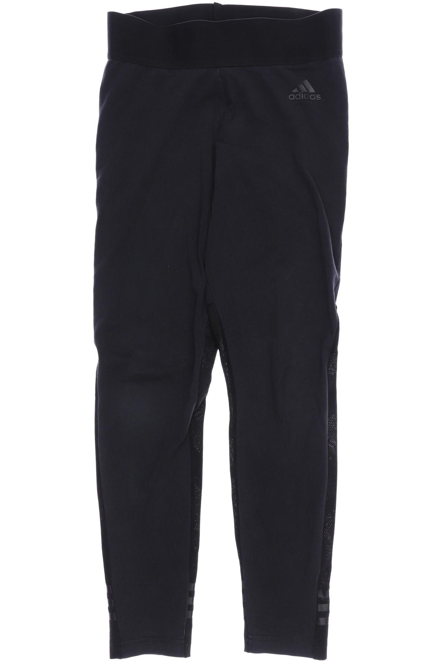 

adidas Damen Stoffhose, schwarz, Gr. 0