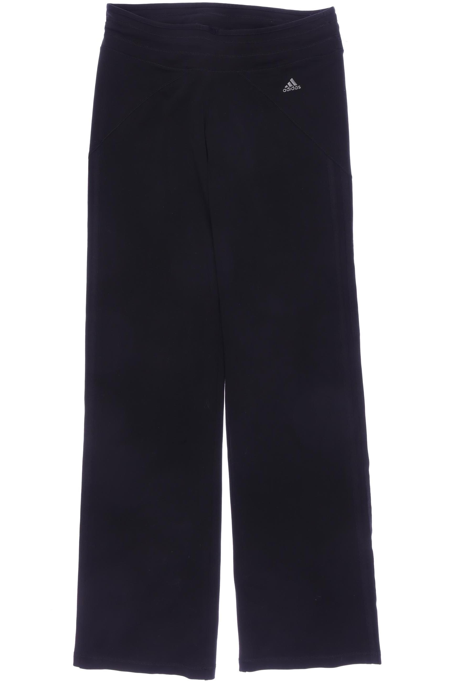

adidas Damen Stoffhose, schwarz, Gr. 0