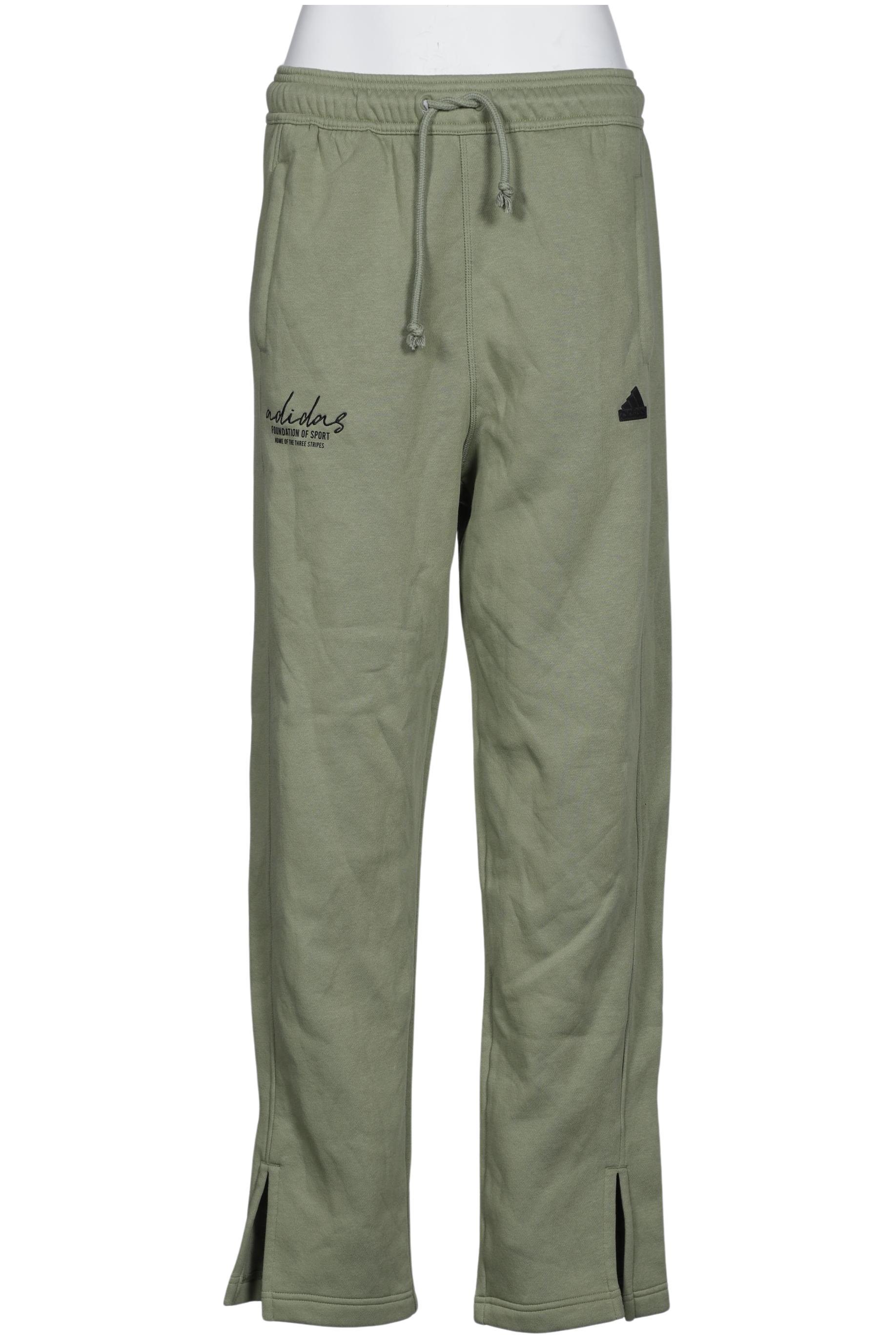 

adidas Damen Stoffhose, grün, Gr. 0