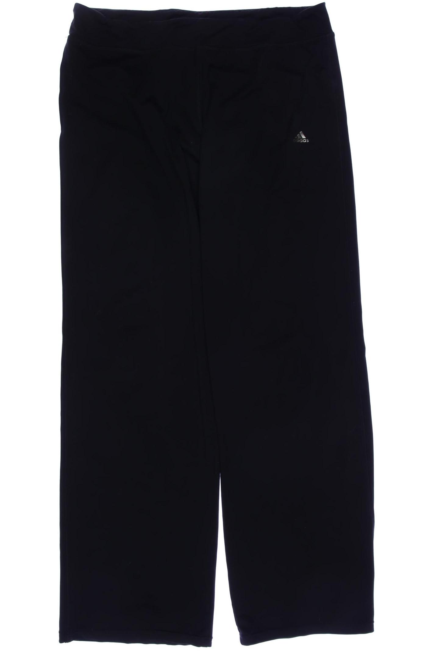 

adidas Damen Stoffhose, schwarz, Gr. 0
