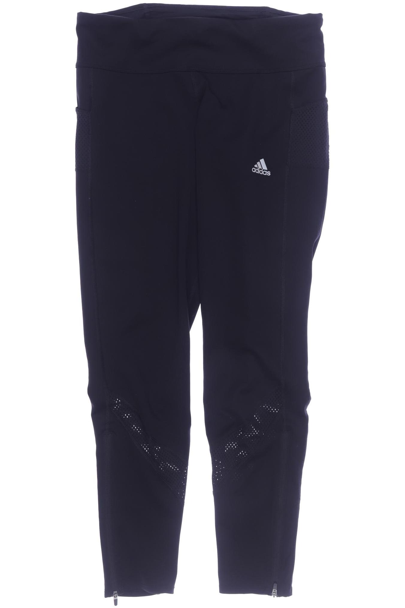 

adidas Damen Stoffhose, schwarz, Gr. 0