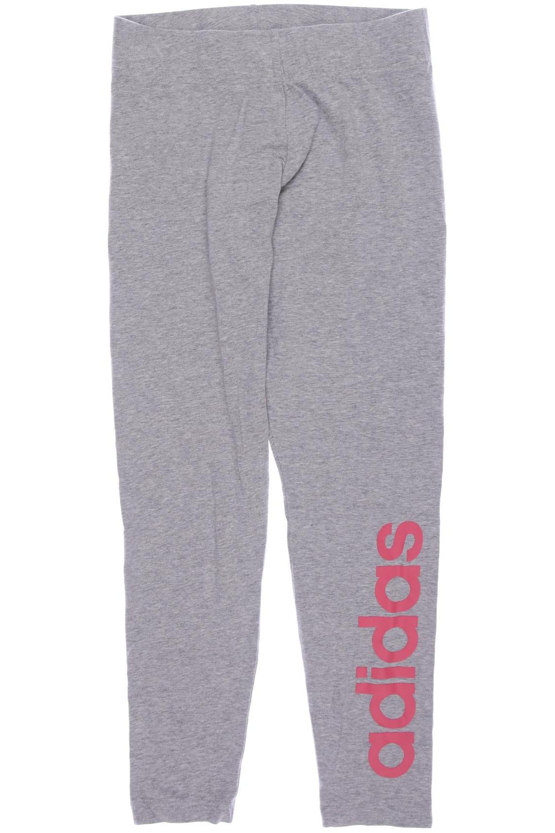 

adidas Damen Stoffhose, grau, Gr. 0