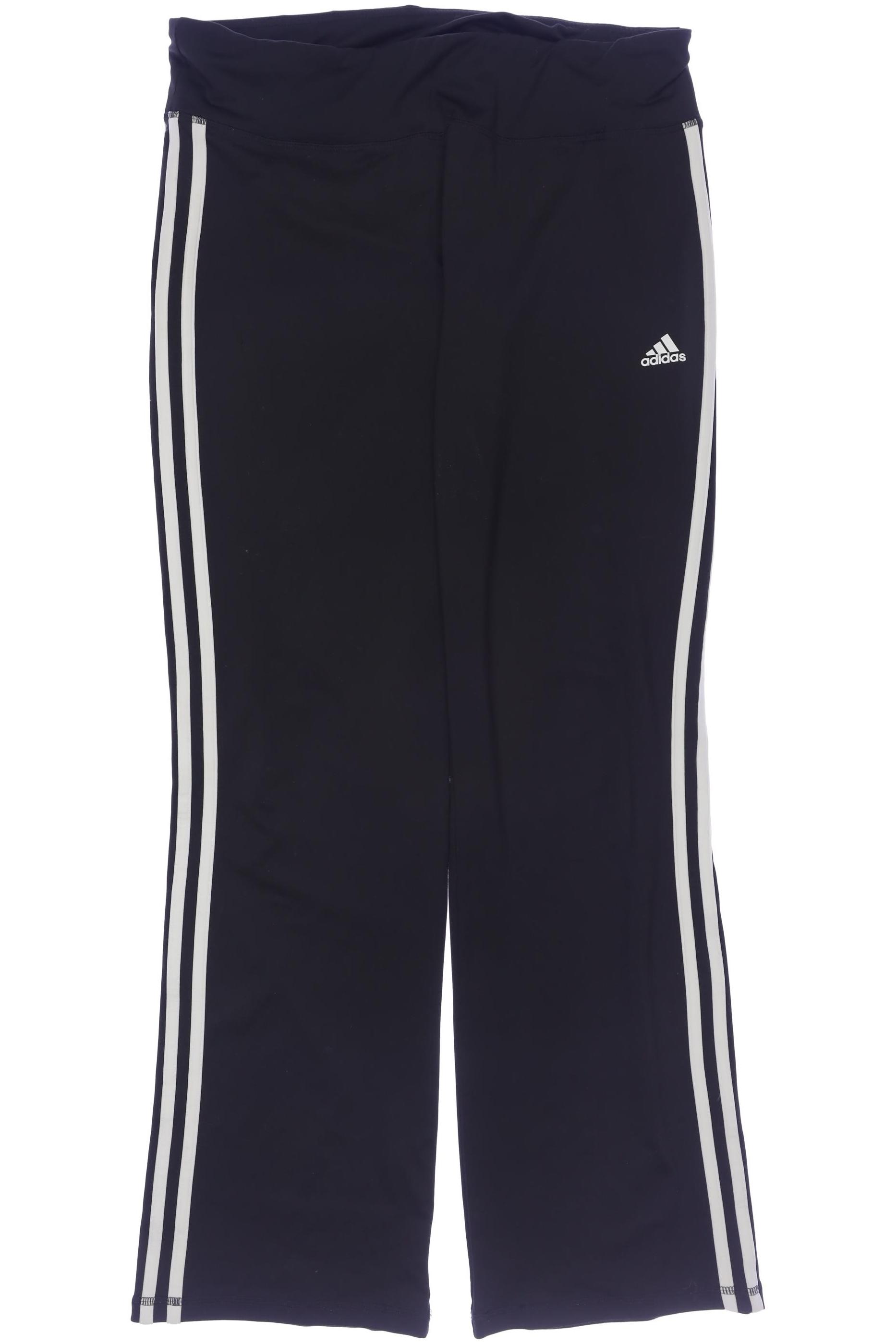 

adidas Damen Stoffhose, schwarz, Gr. 0