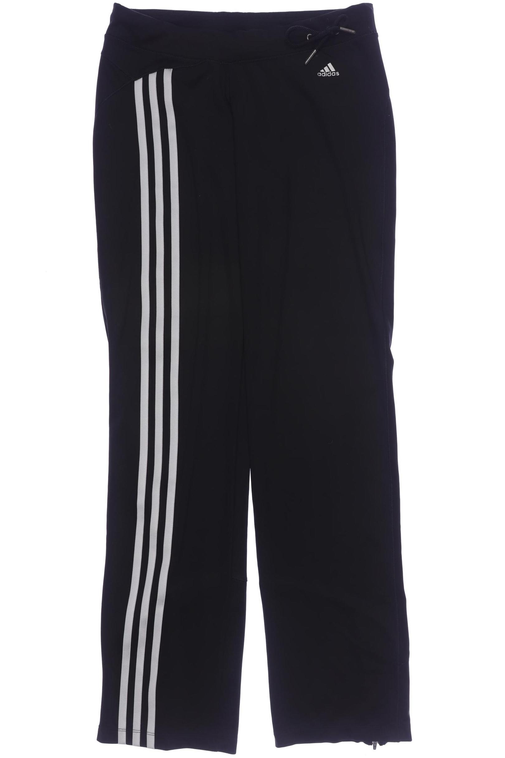 

adidas Damen Stoffhose, schwarz, Gr. 36