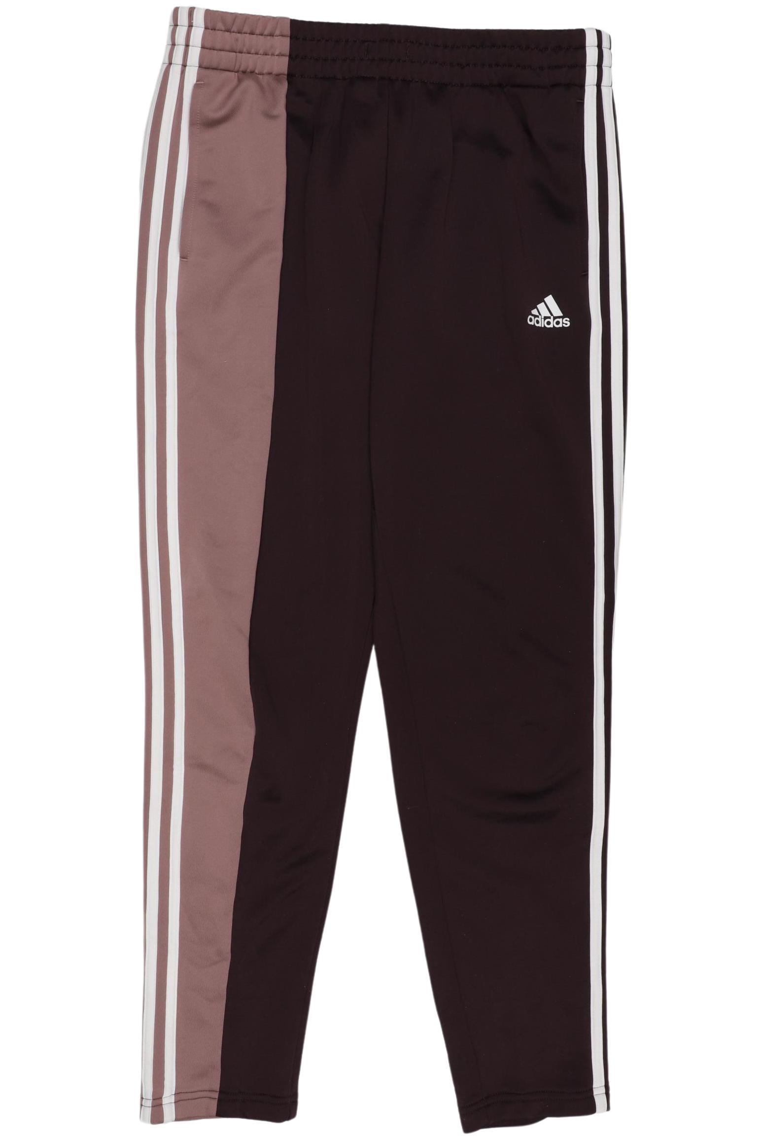 

adidas Damen Stoffhose, bordeaux, Gr. 0