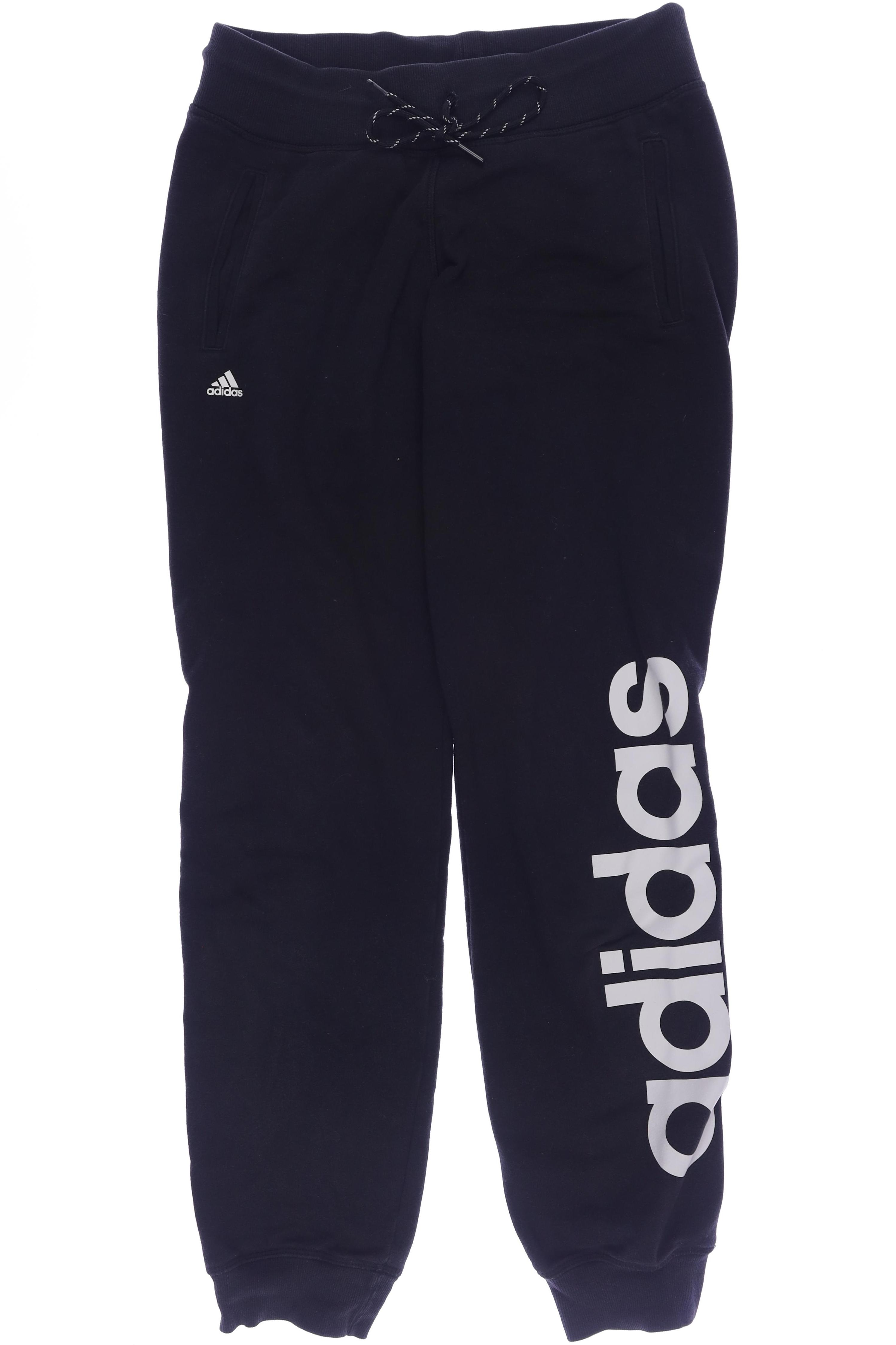 

adidas Damen Stoffhose, schwarz, Gr. 0