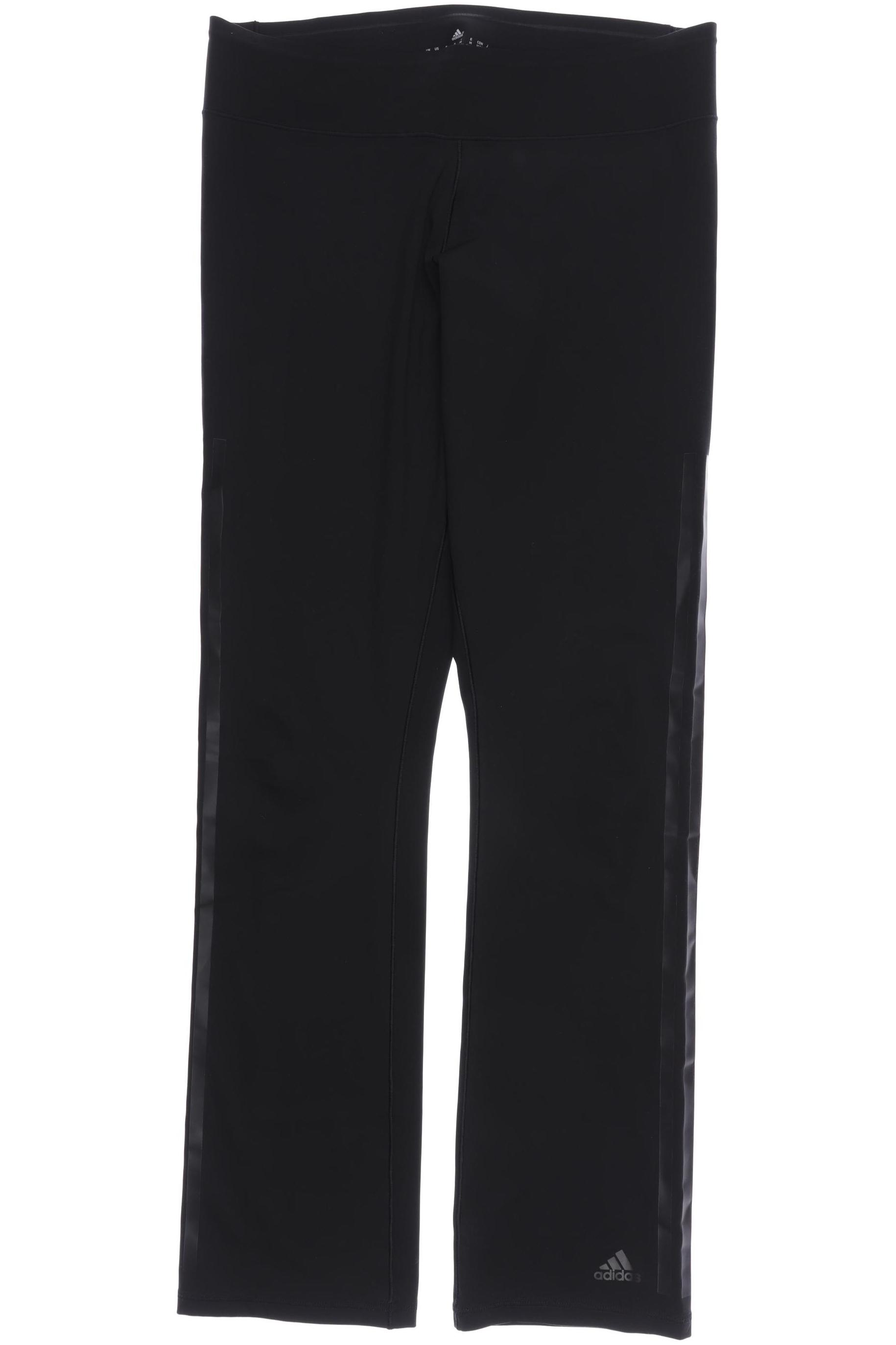 

adidas Damen Stoffhose, schwarz, Gr. 0