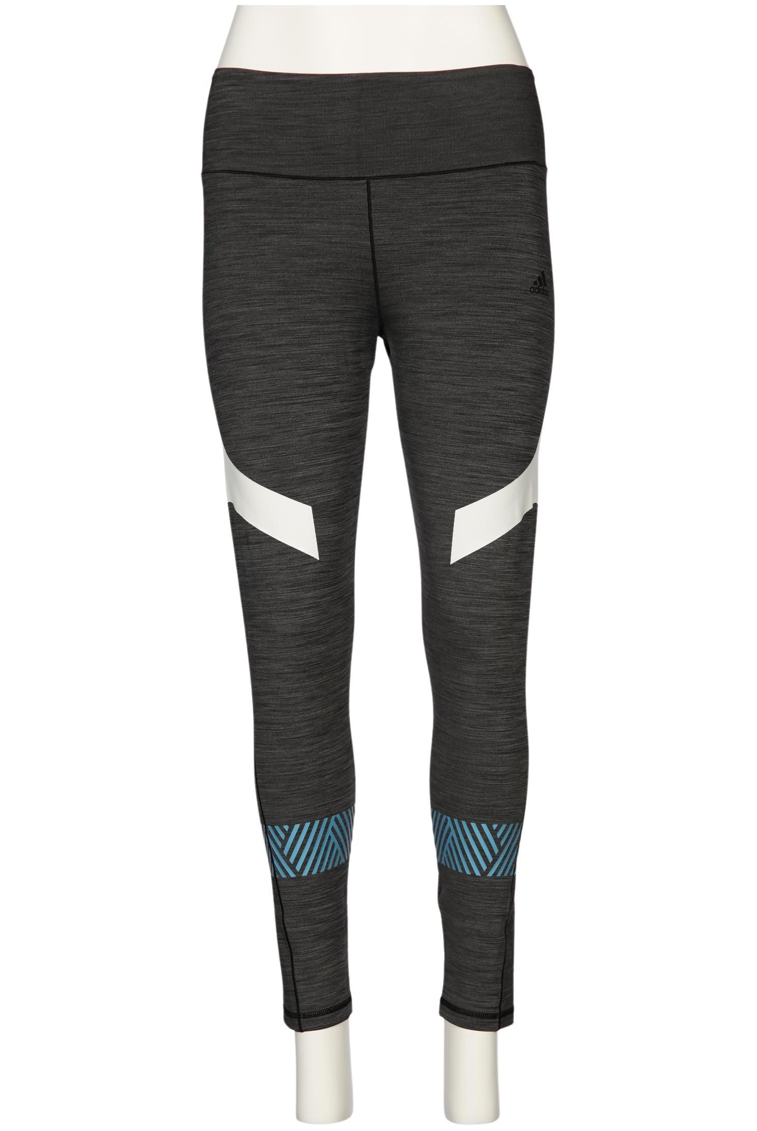 

adidas Damen Stoffhose, grau, Gr. 0