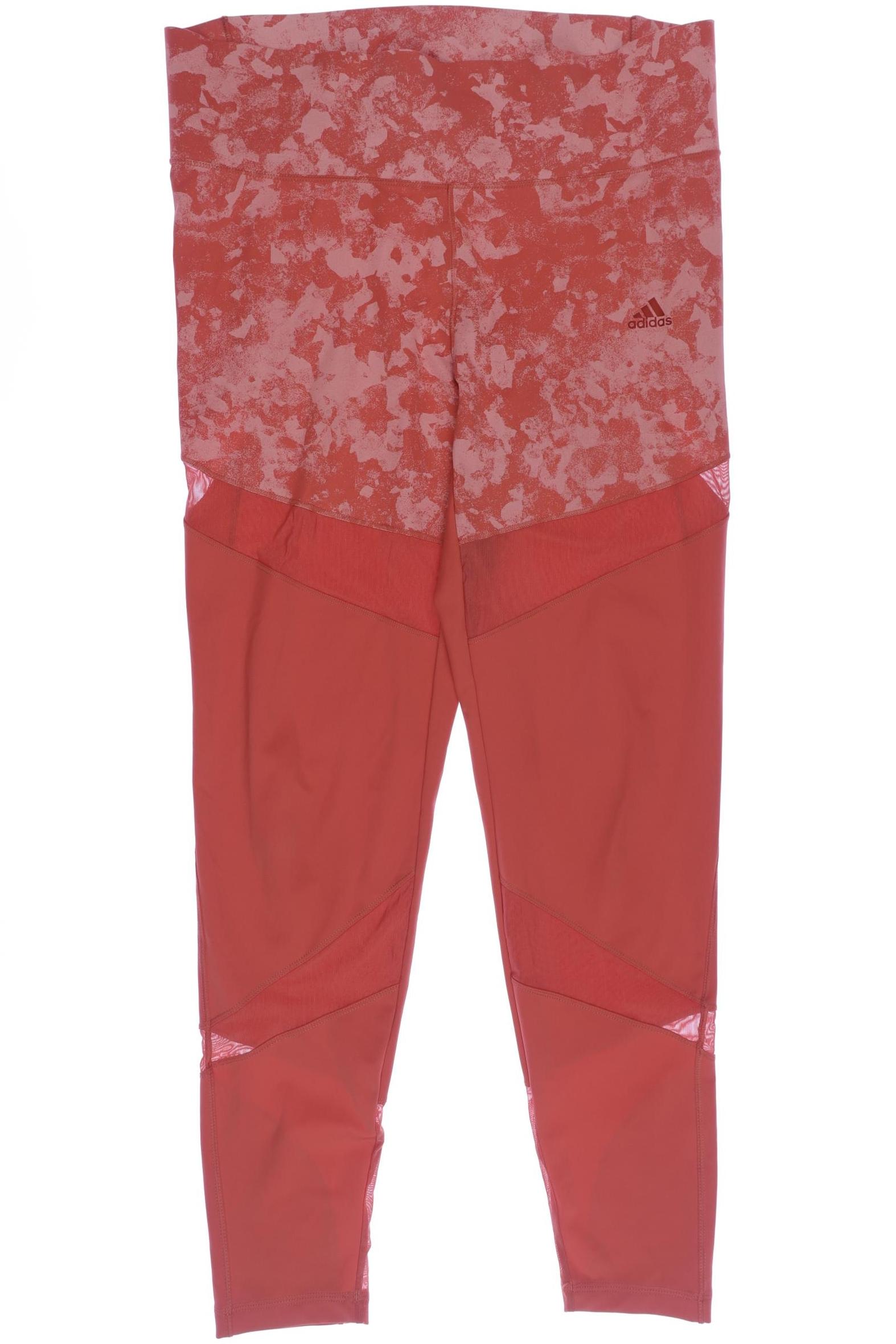 

adidas Damen Stoffhose, orange, Gr. 0