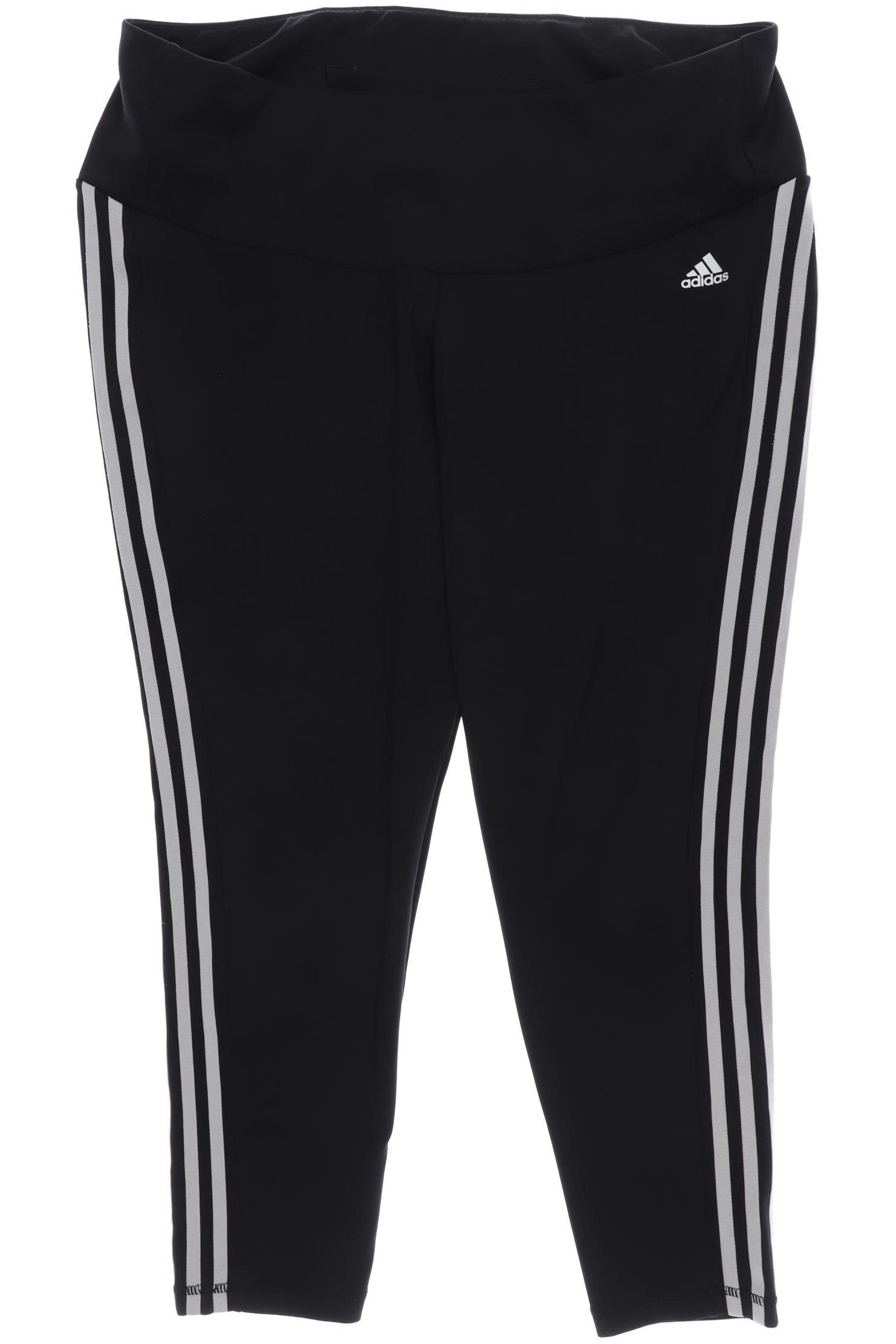 

adidas Damen Stoffhose, schwarz, Gr. 0