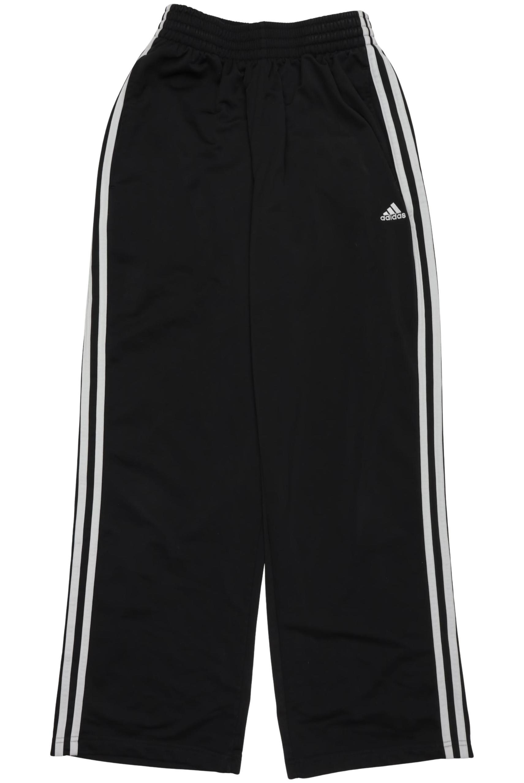 

adidas Damen Stoffhose, schwarz, Gr. 0