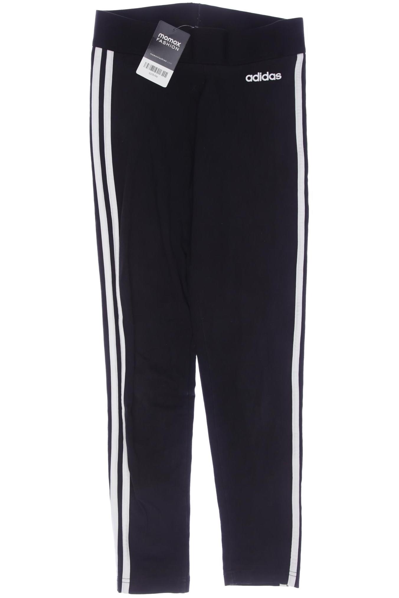 

adidas Damen Stoffhose, schwarz, Gr. 26