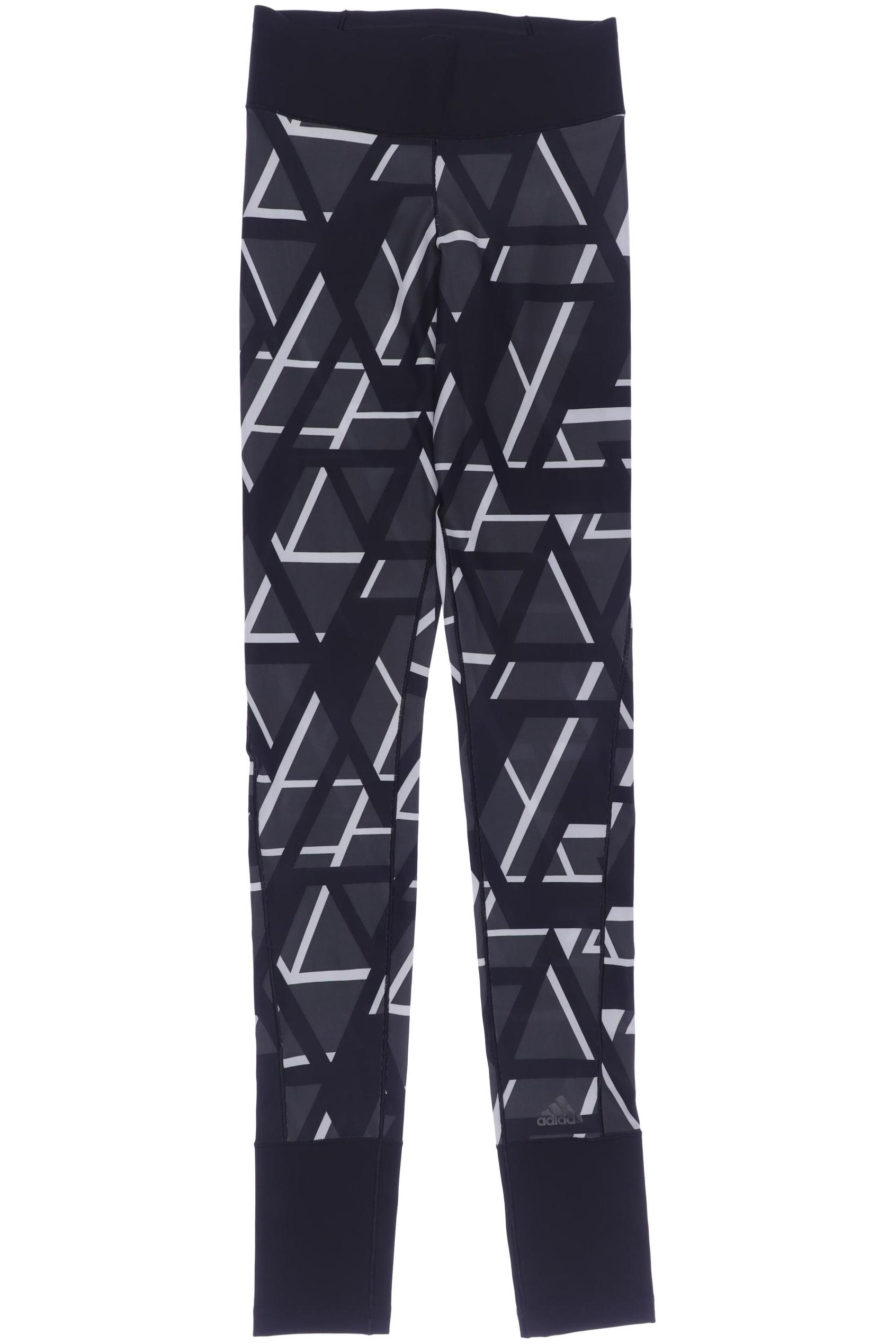 

adidas Damen Stoffhose, grau, Gr. 0