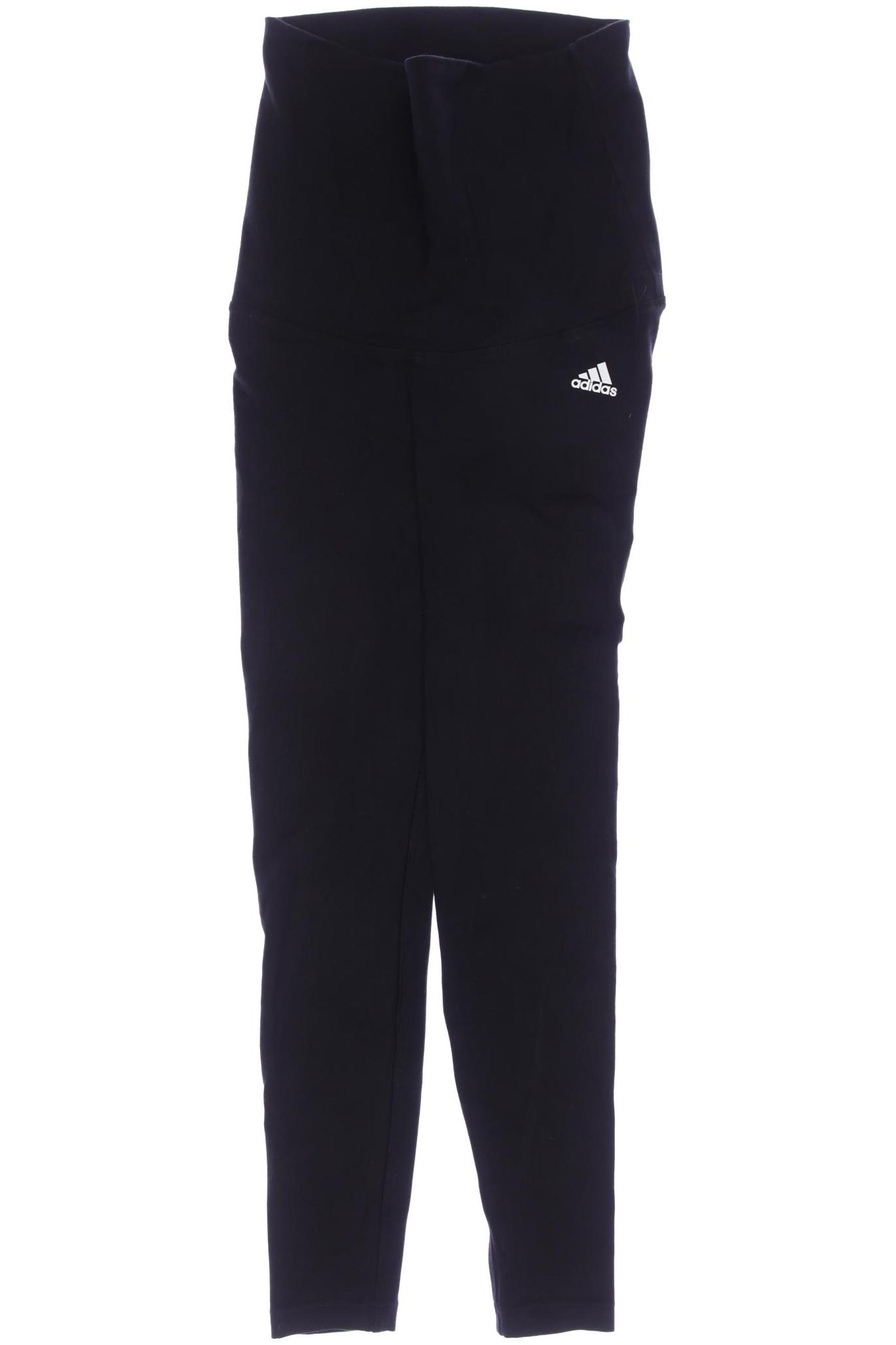 

adidas Damen Stoffhose, schwarz, Gr. 0