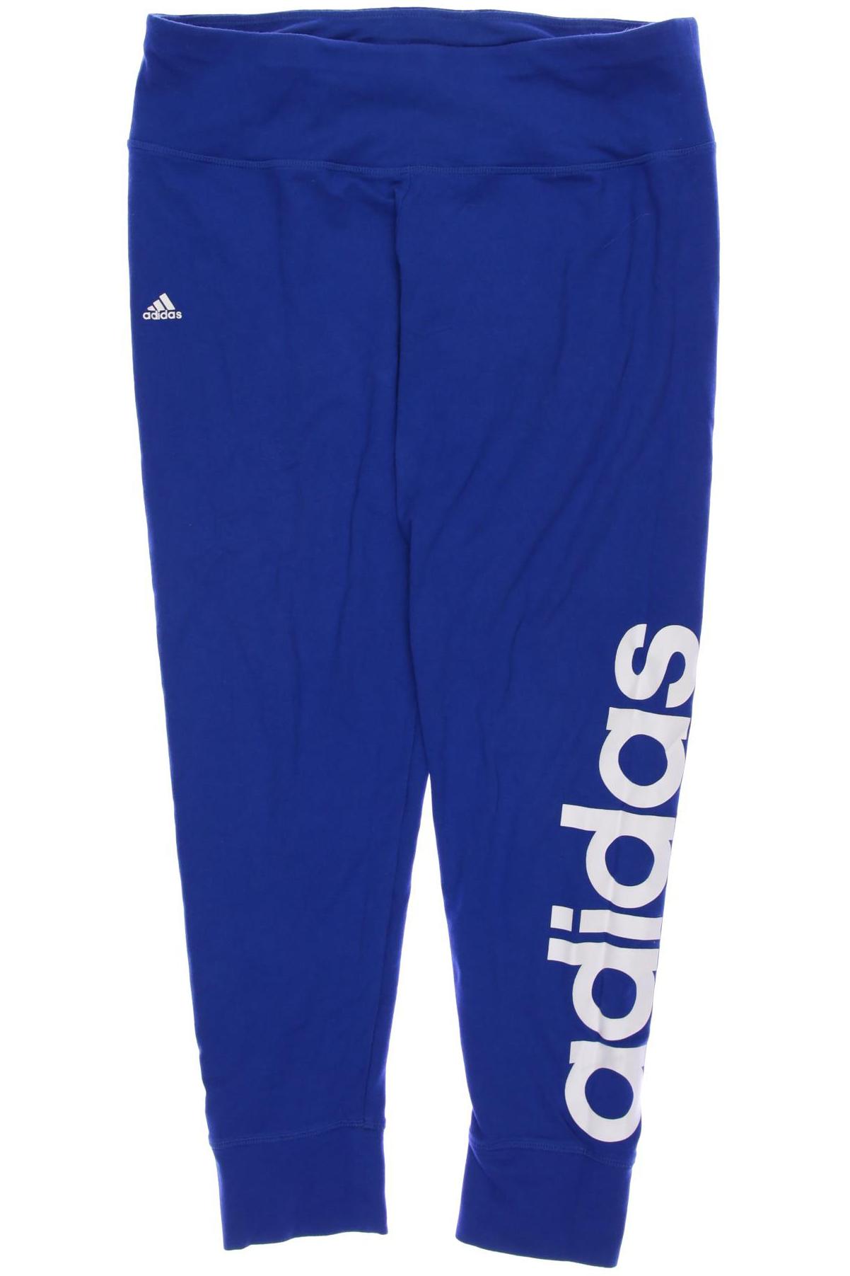 

adidas Damen Stoffhose, blau, Gr. 42